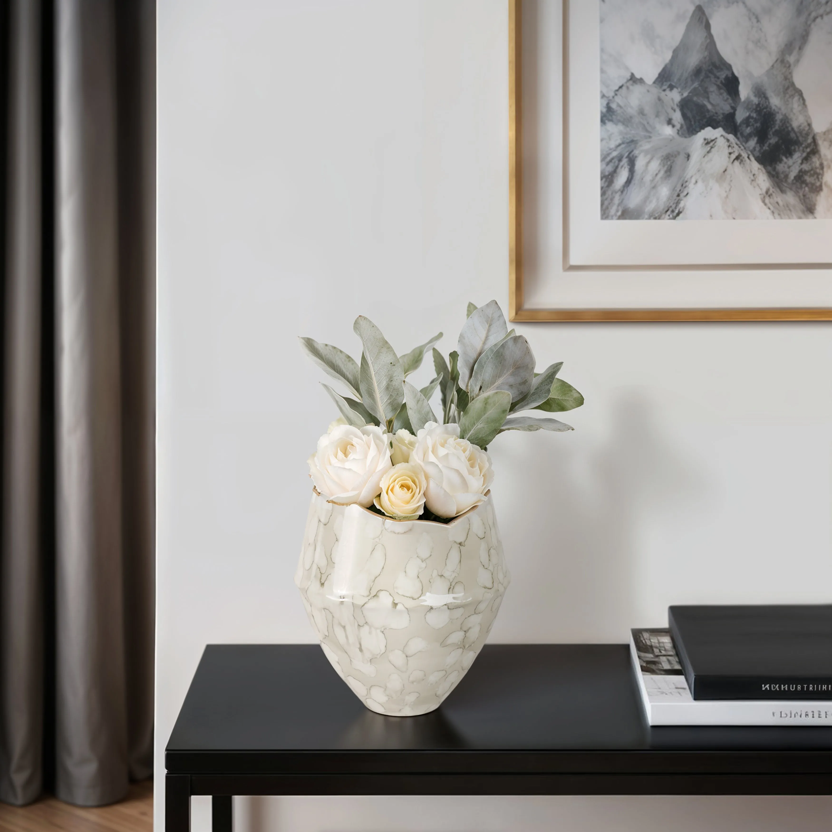 10" CALEDONIA SMALL VASE, MULTI