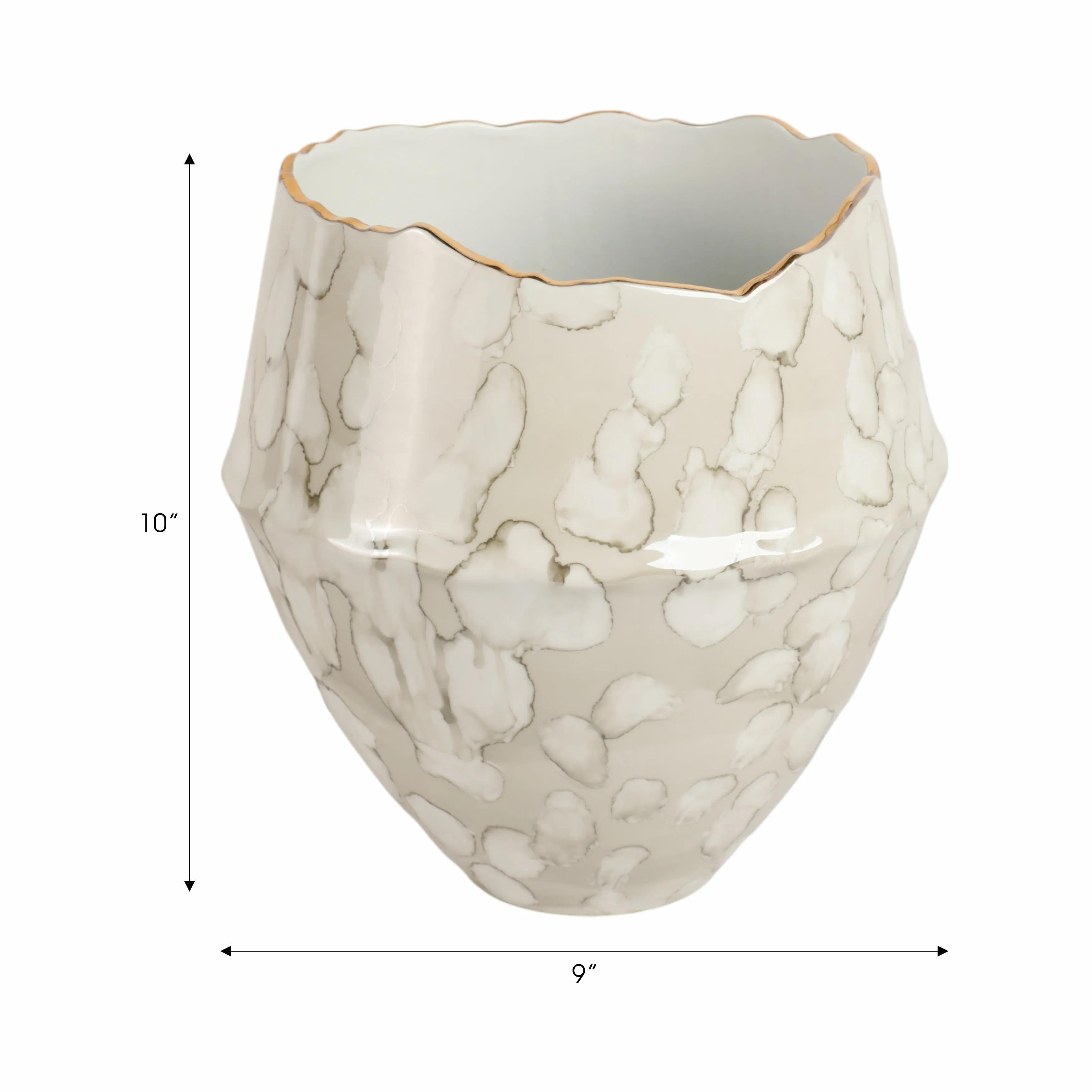 10" CALEDONIA SMALL VASE, MULTI