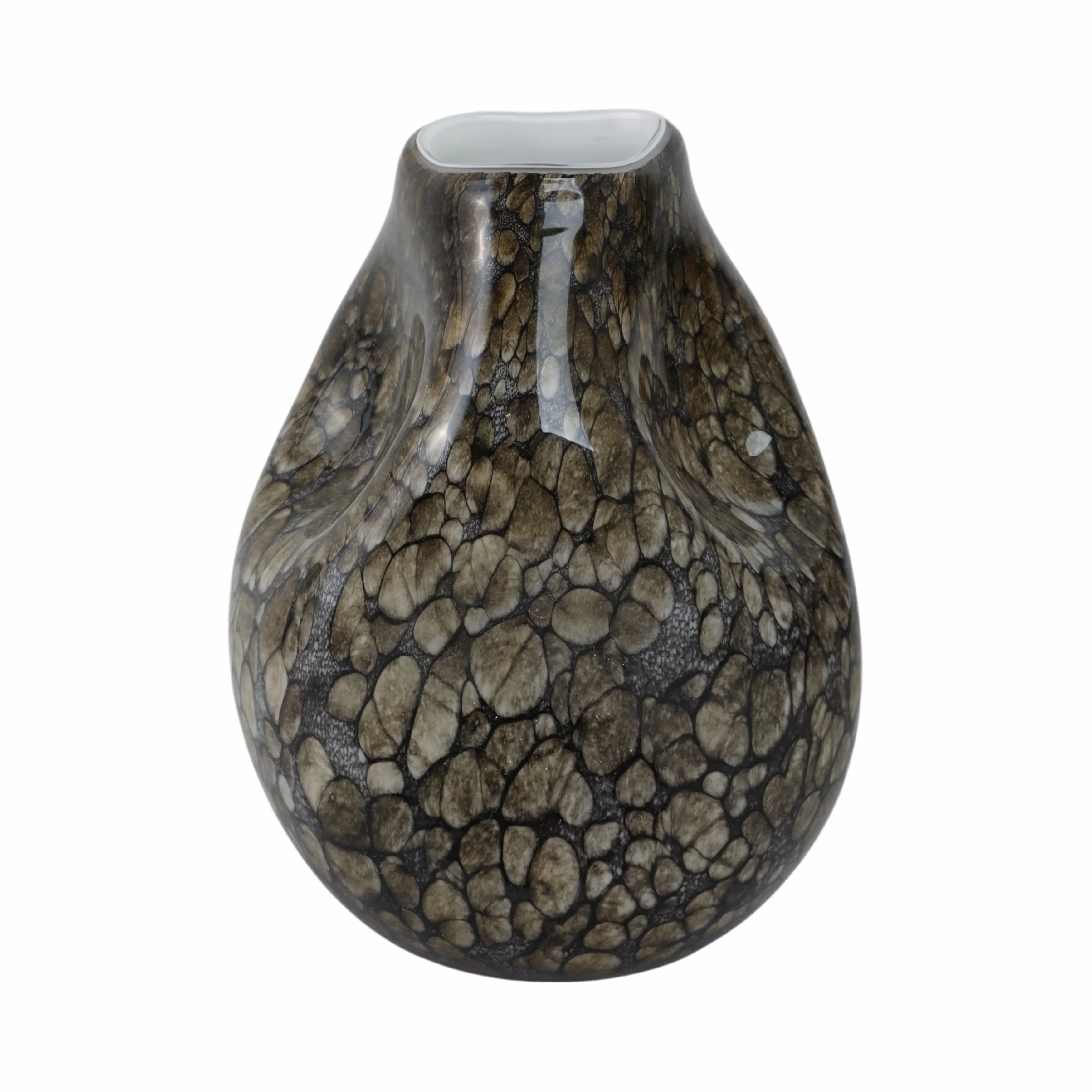 10" Tunis Small Speckled Glass Vase