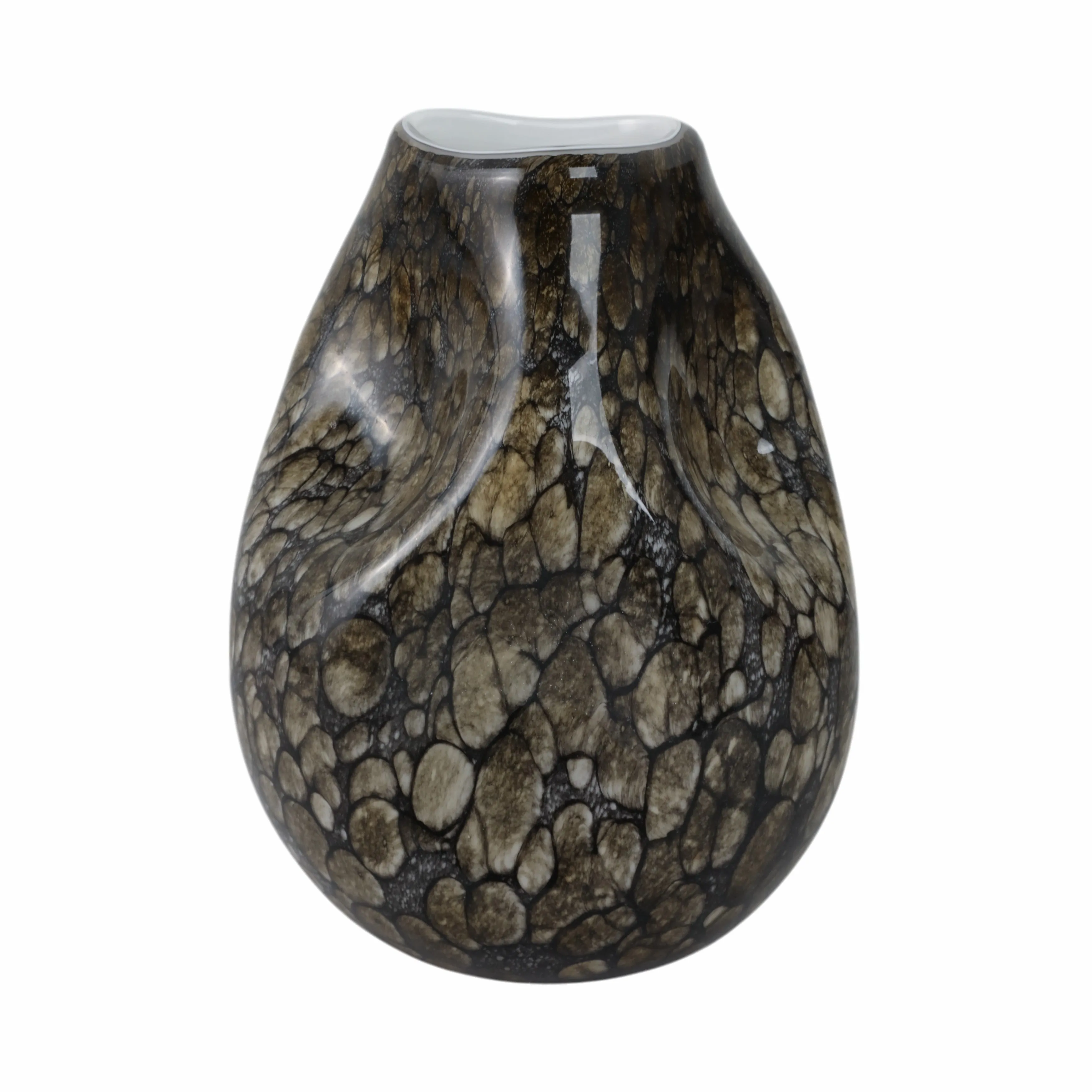 10" Tunis Small Speckled Glass Vase