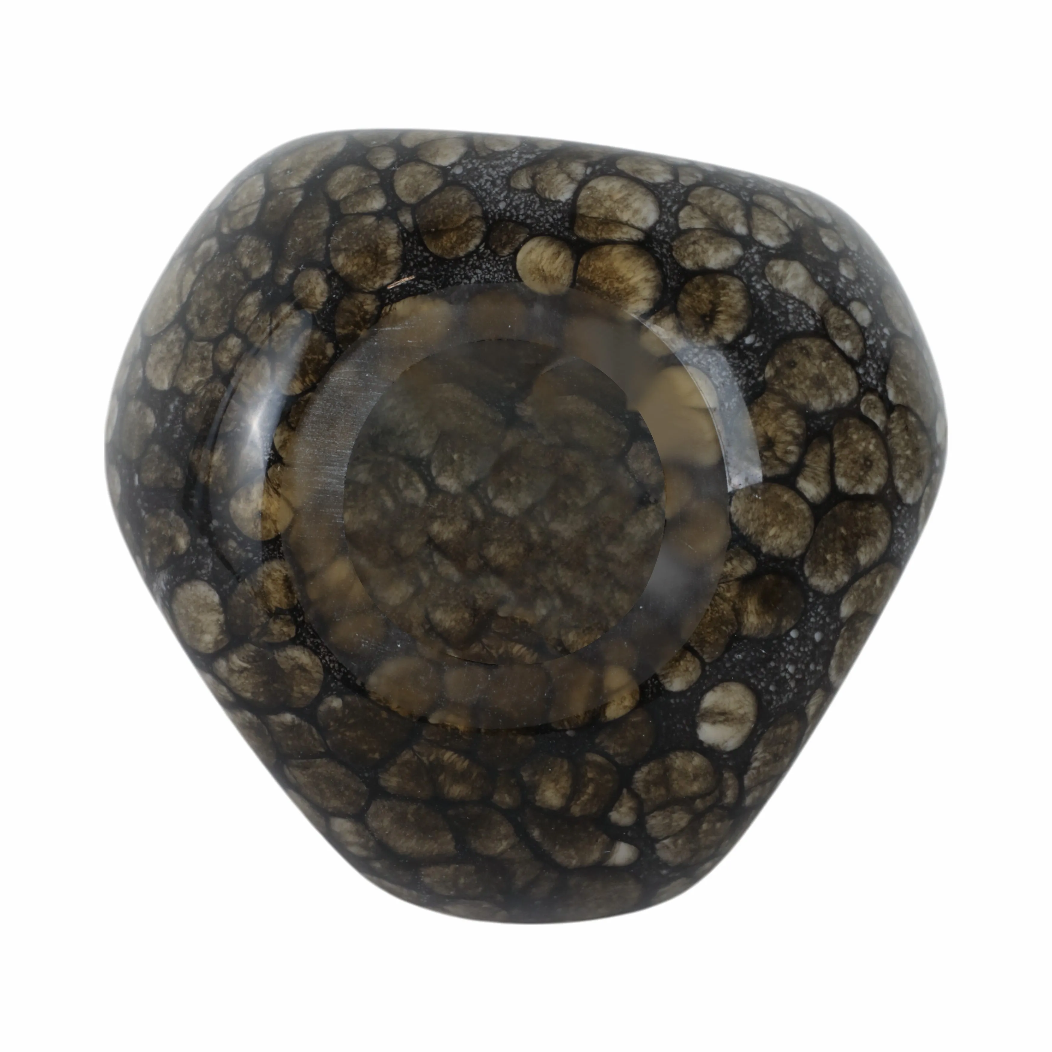 10" Tunis Small Speckled Glass Vase
