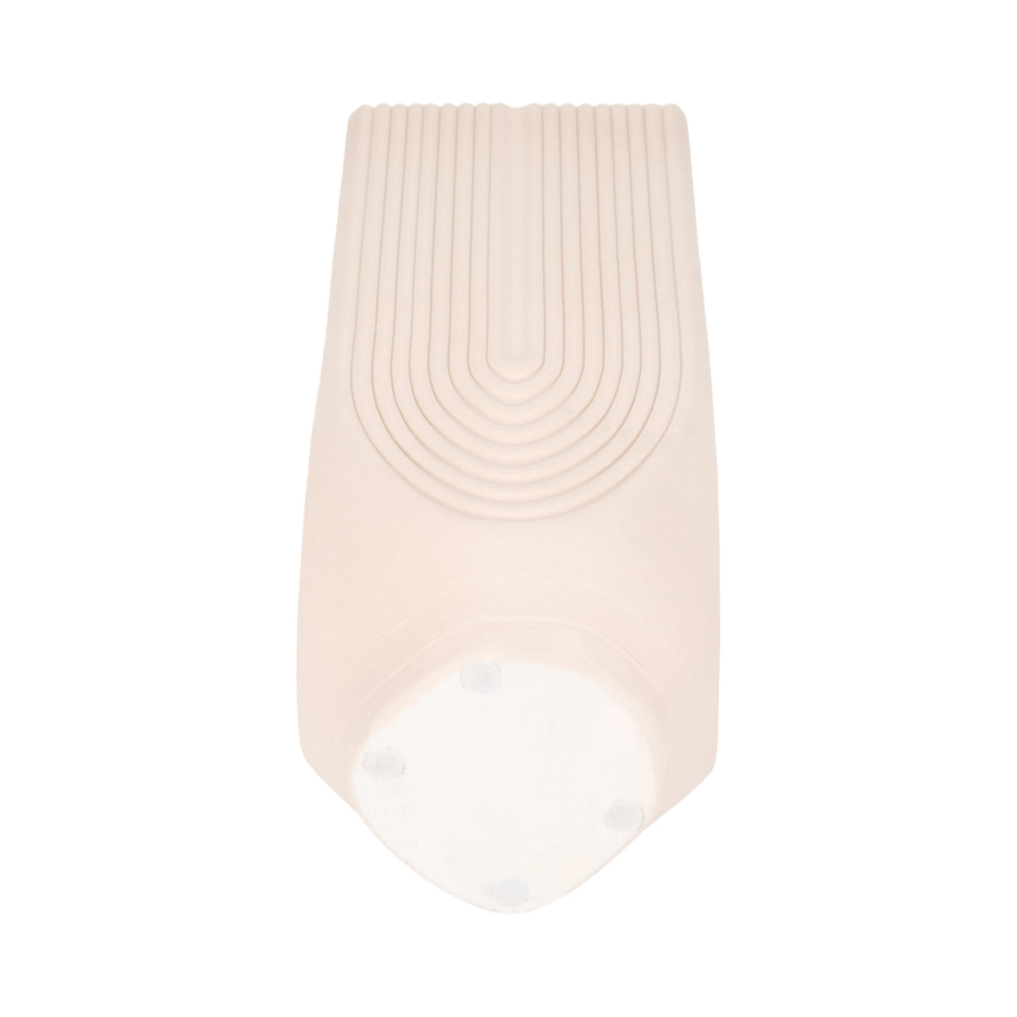 13" CORSICA 3D PRINTED VASE, ROSE SMOKE
