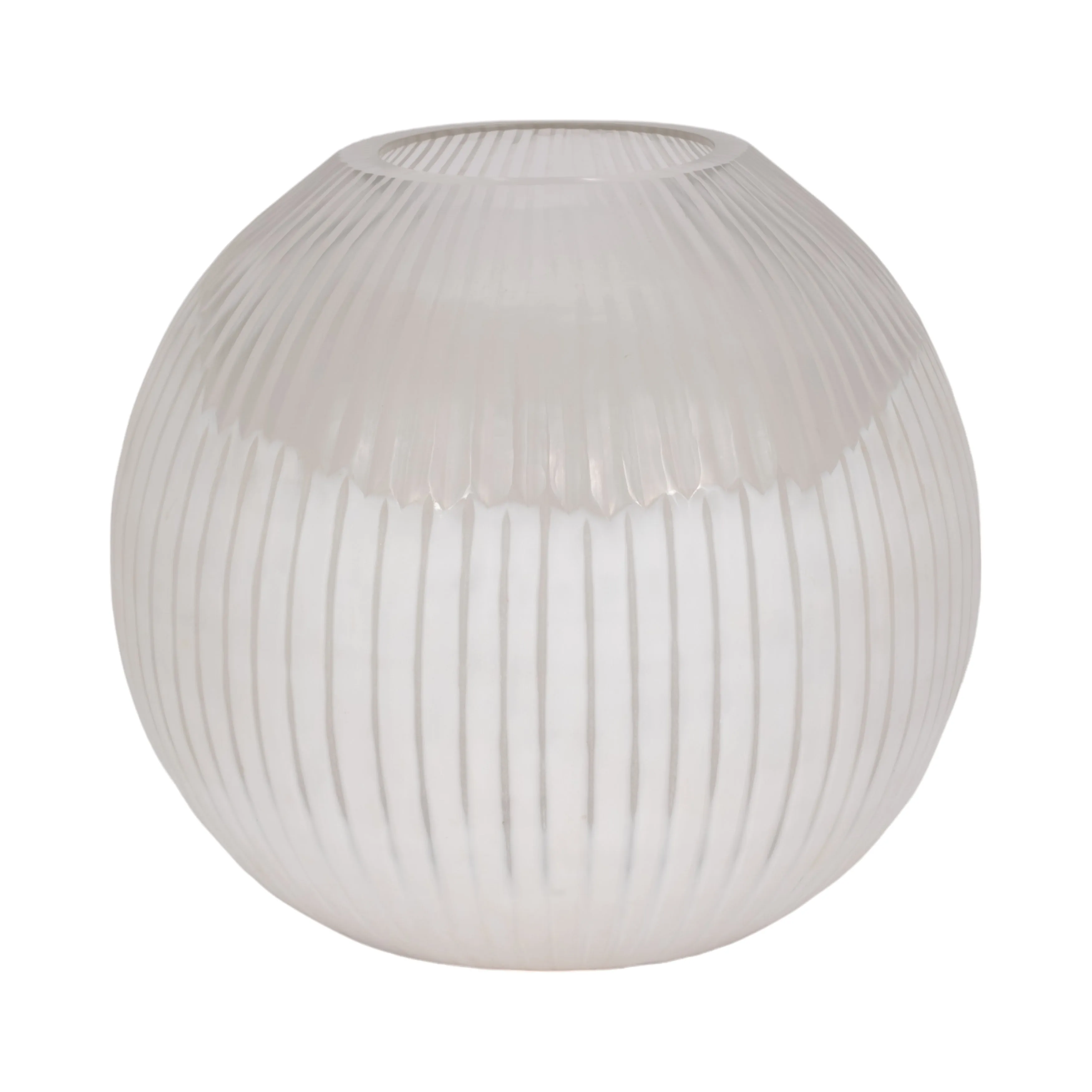 13" DULCET SMALL GLASS VASE