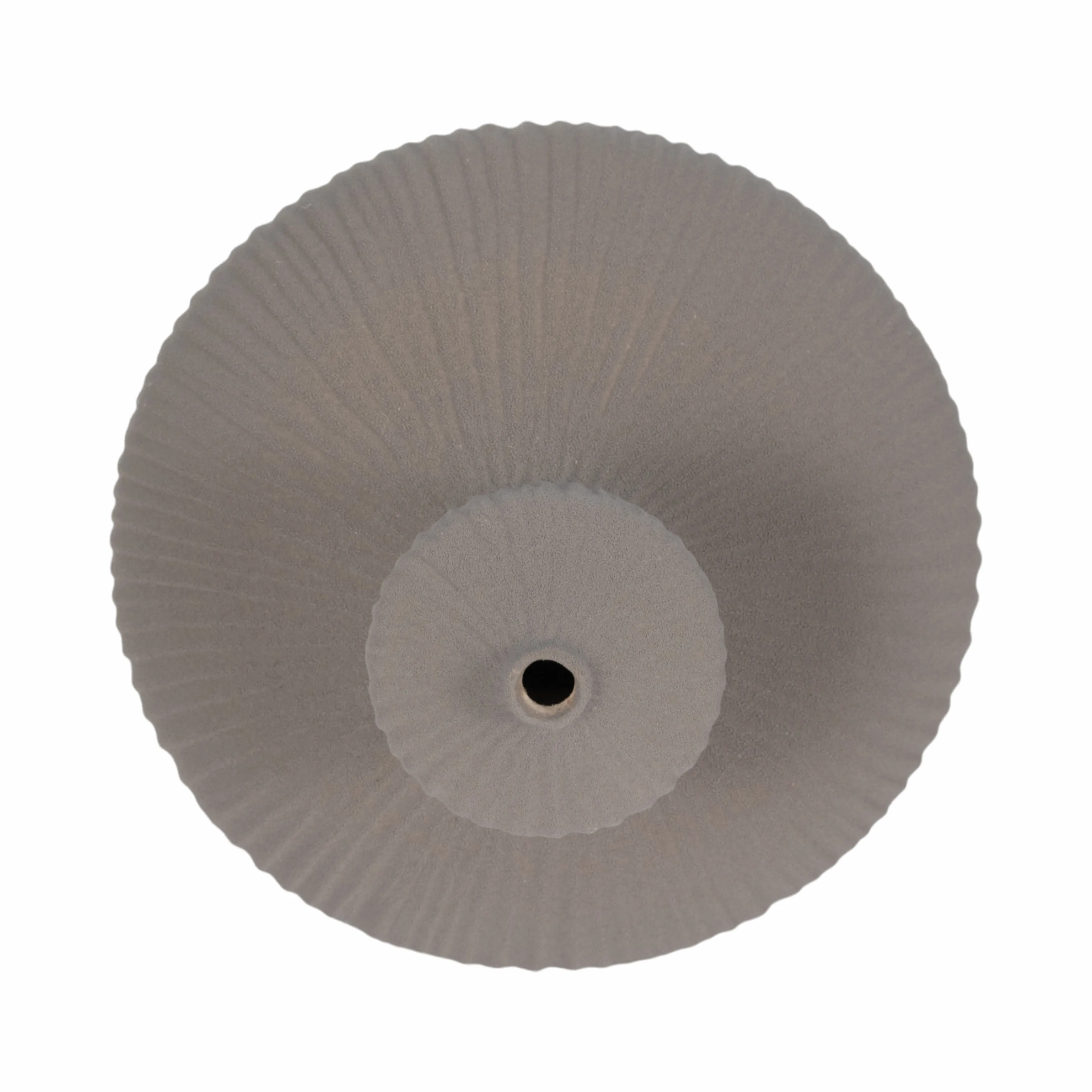 13" LOMBOK LARGE VASE, GRAY