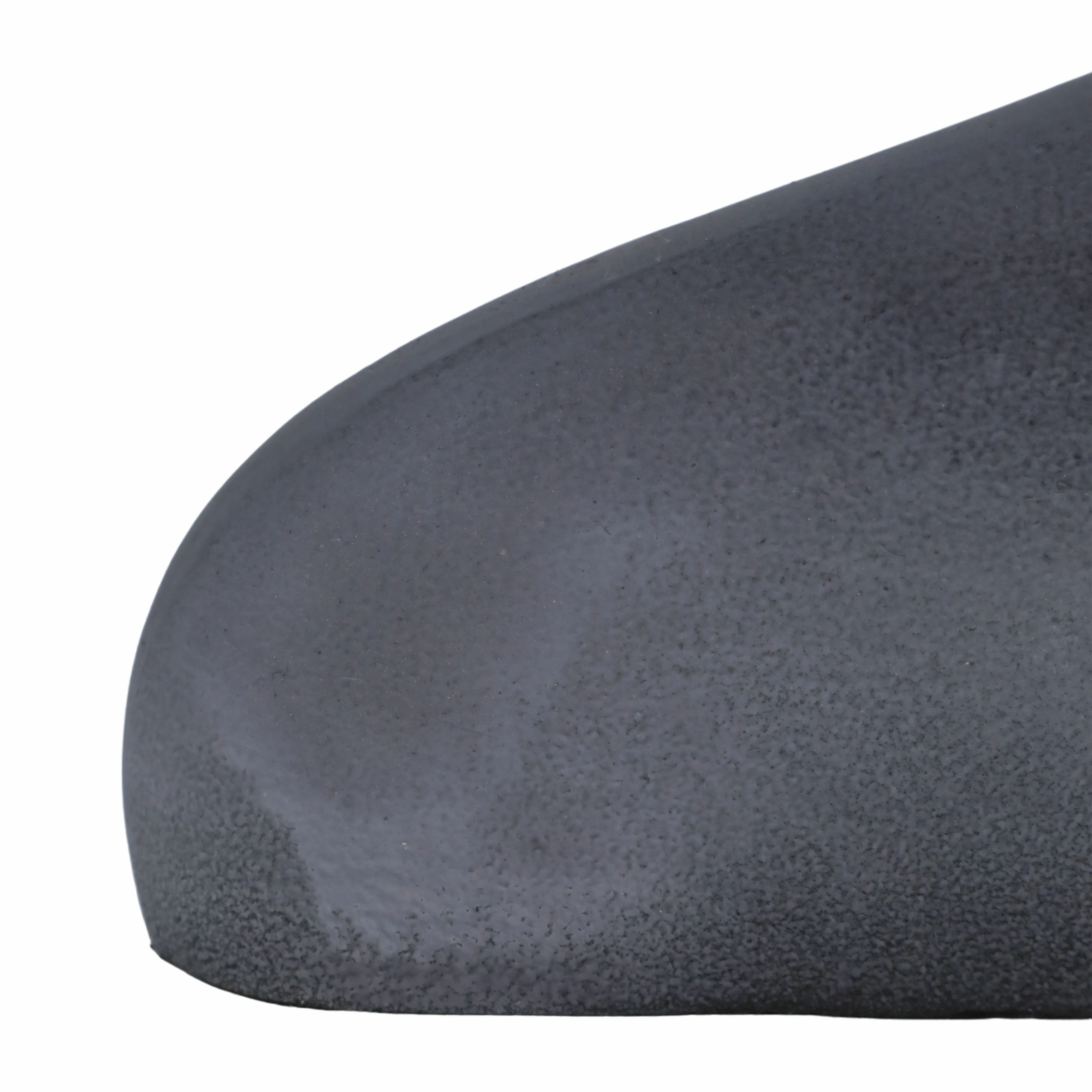 13" MAUER SLEEK METAL GRAY VASE