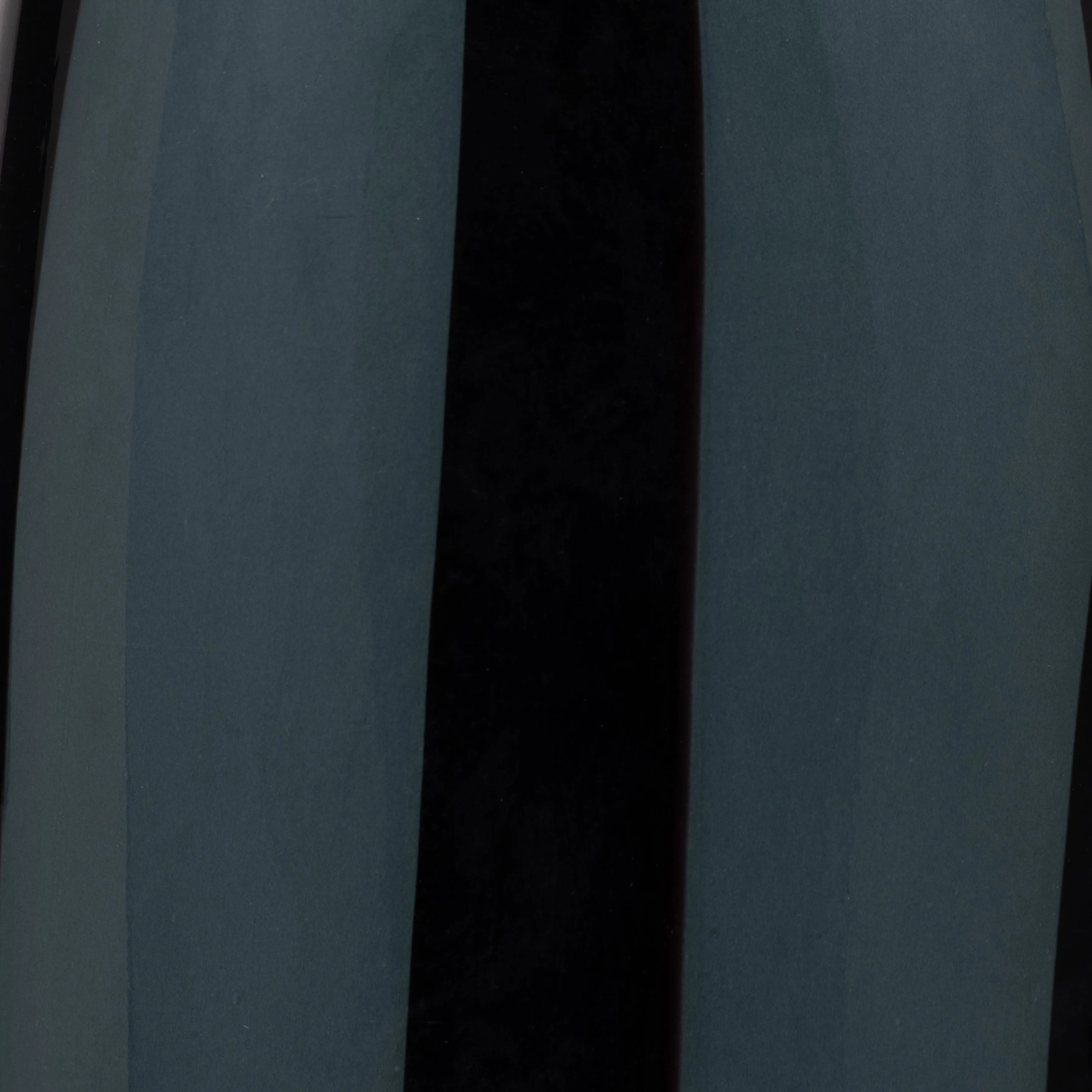 14" CAHAN LARGE BLACK STRIPED VASE