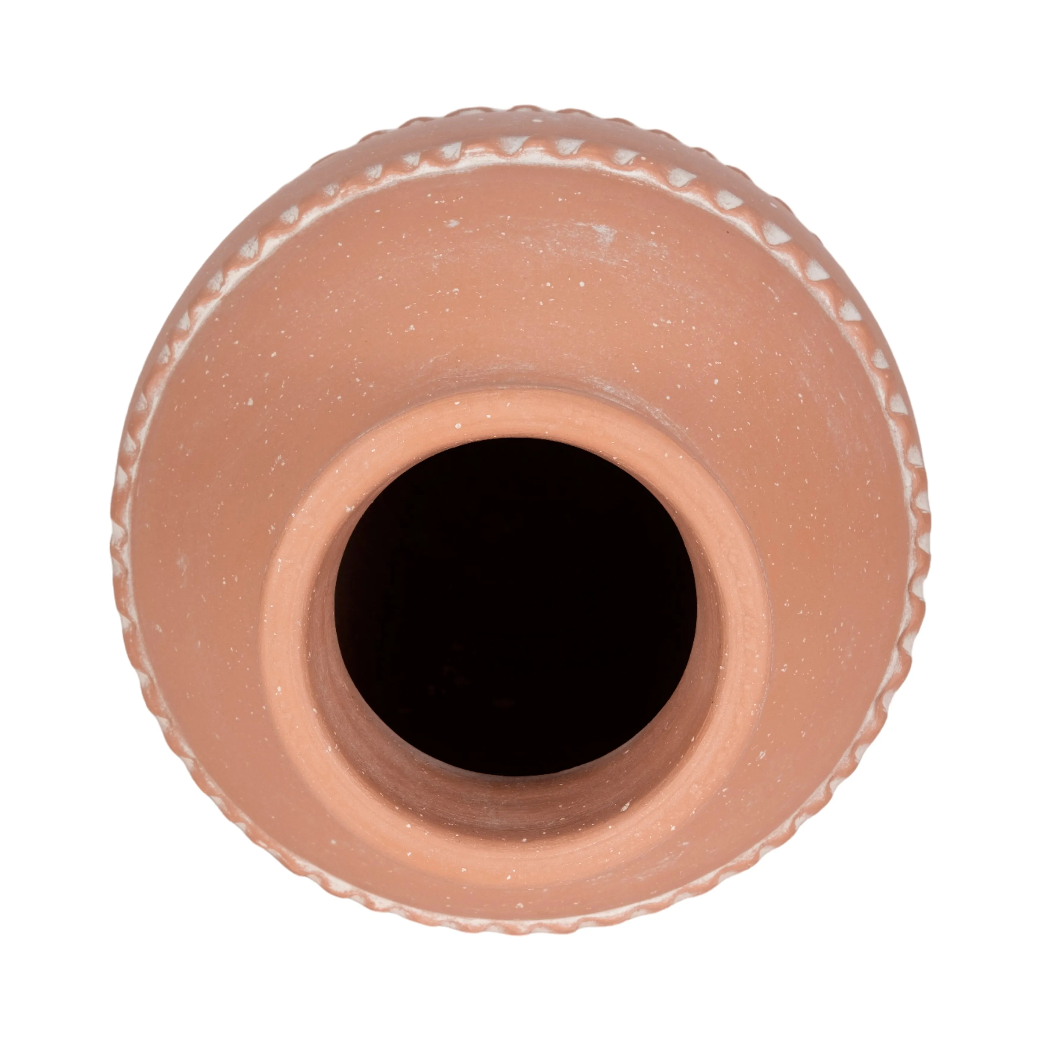 14" Traditional Terracotta Vase, Terracotta