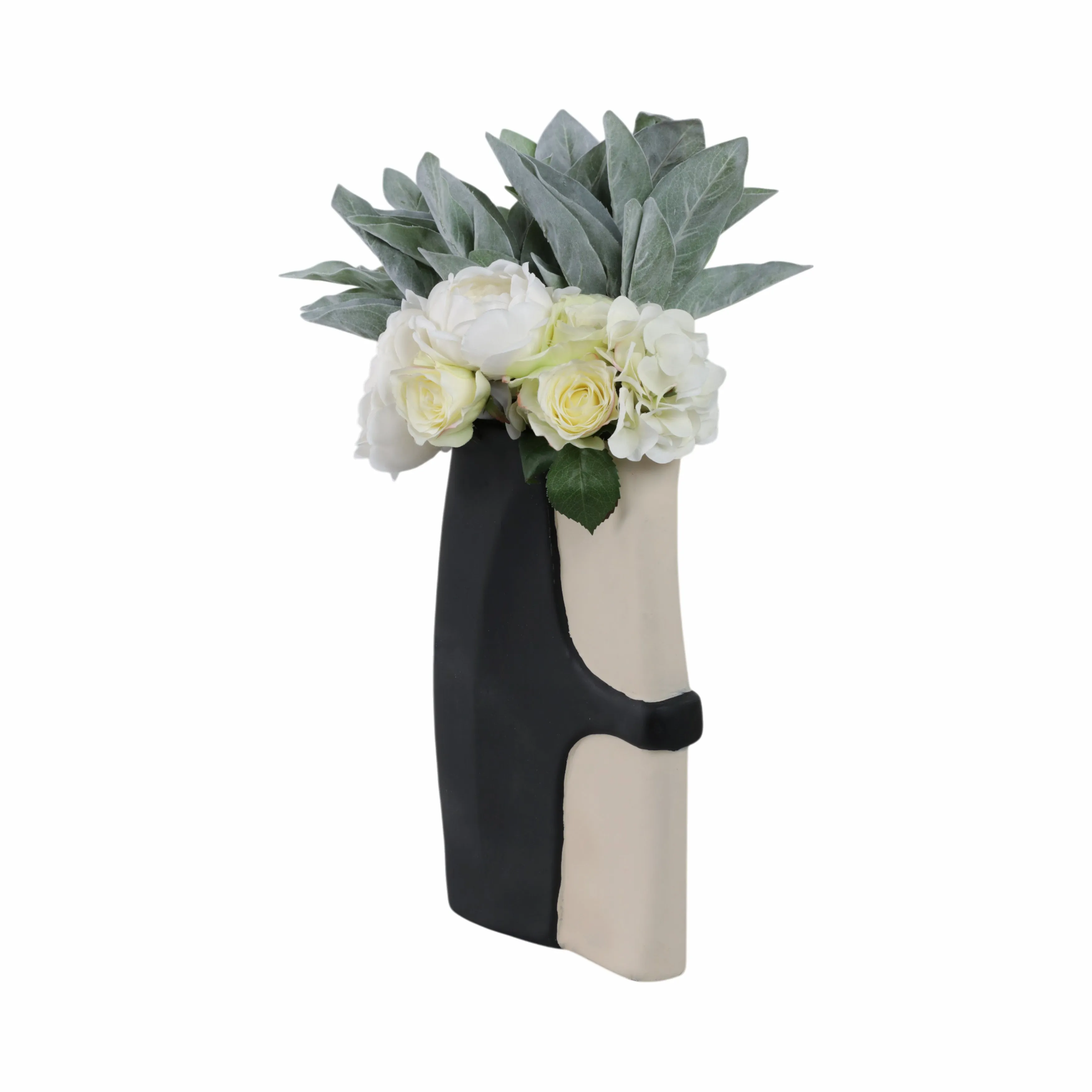 15" Concord Small Black Ecomix Vase