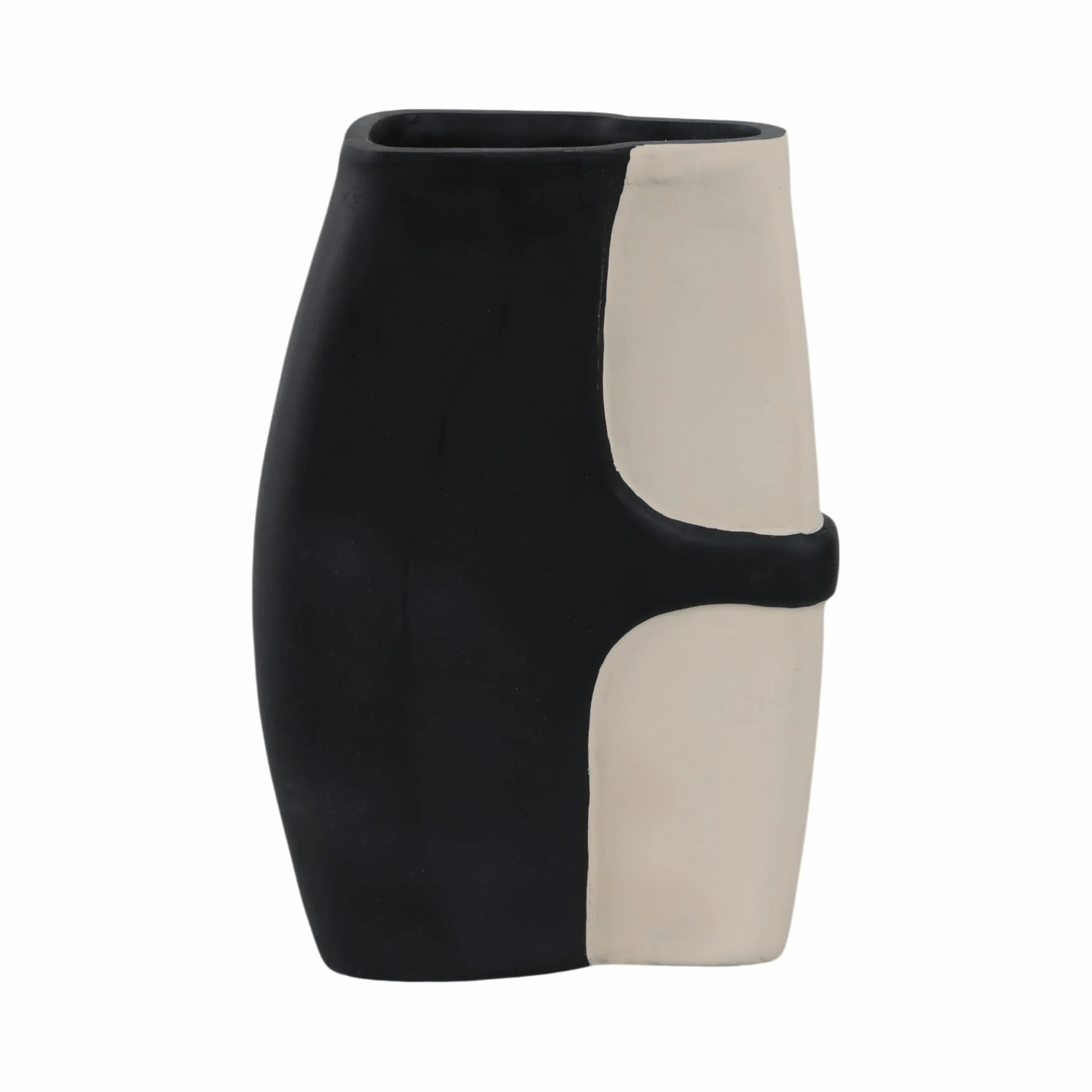 15" Concord Small Black Ecomix Vase