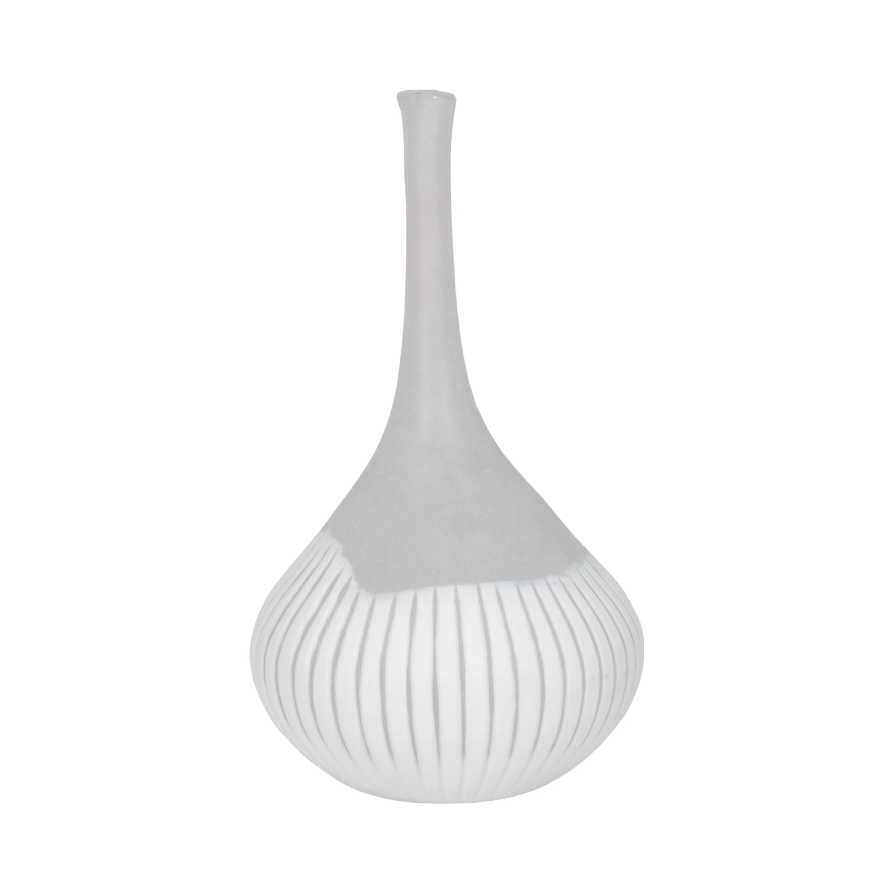 15" DULCET SMALL GLASS BOTTLE