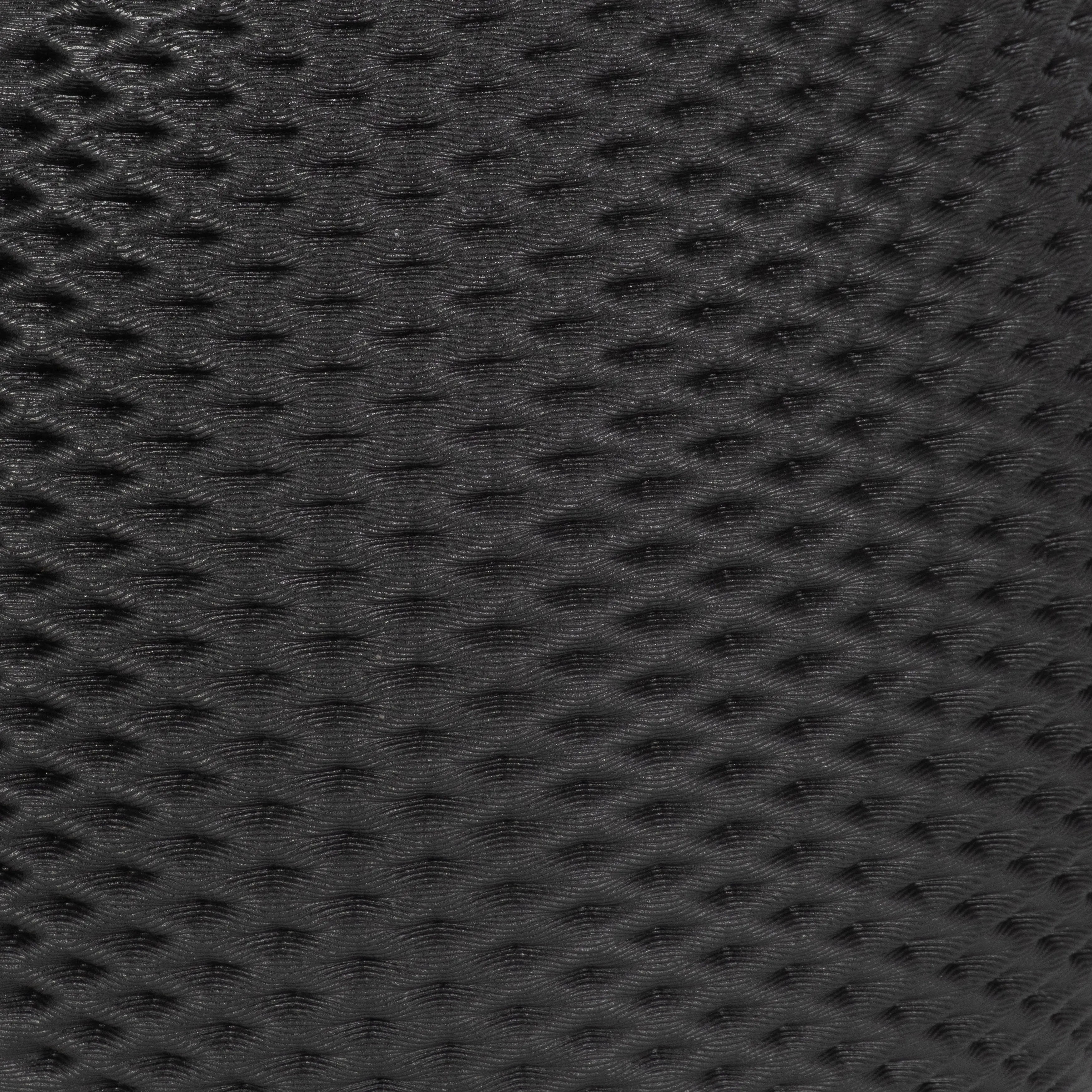 15" FERNANDO 3D PRINTED VASE, BLACK