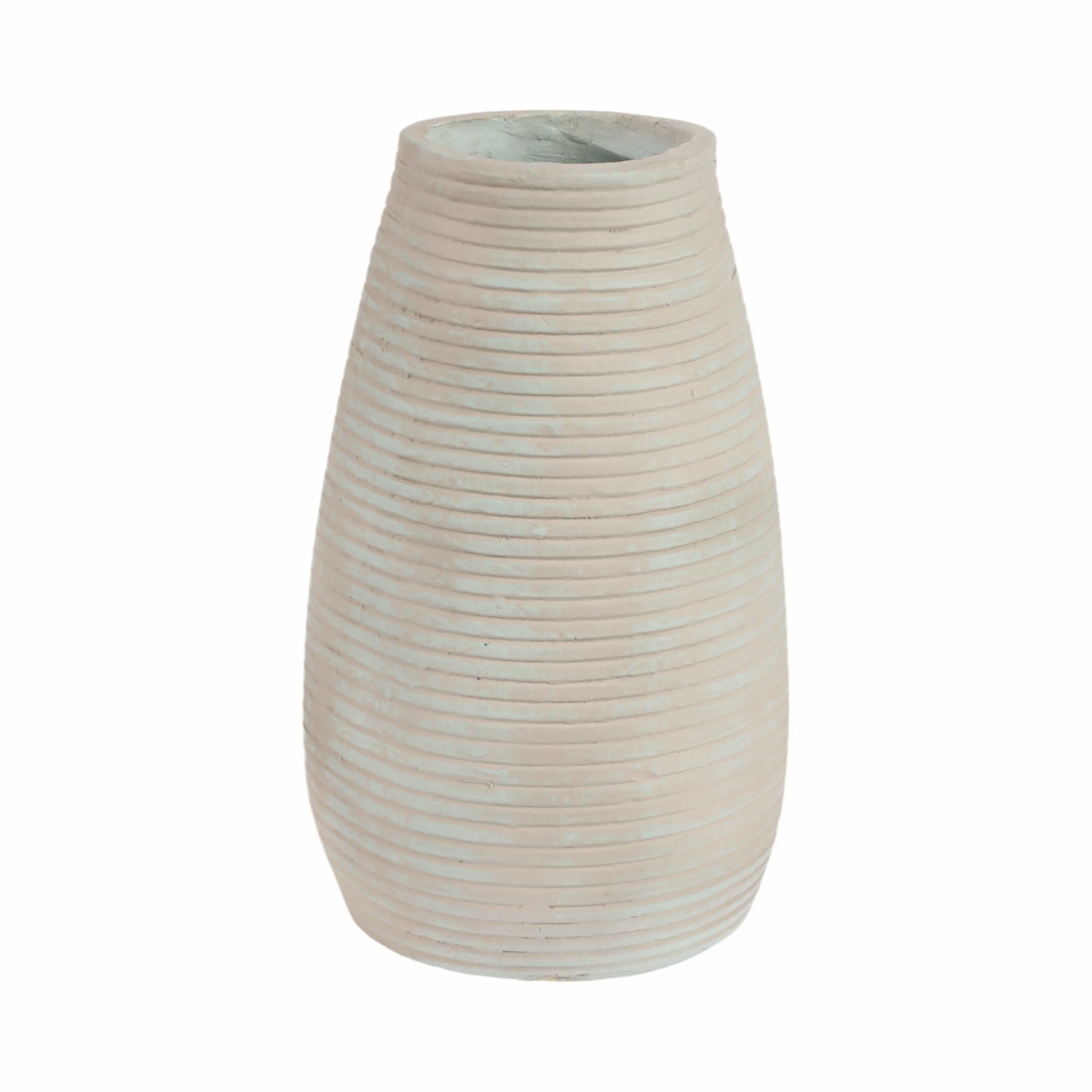 15" Padma Teal Medium Ecomix Vase