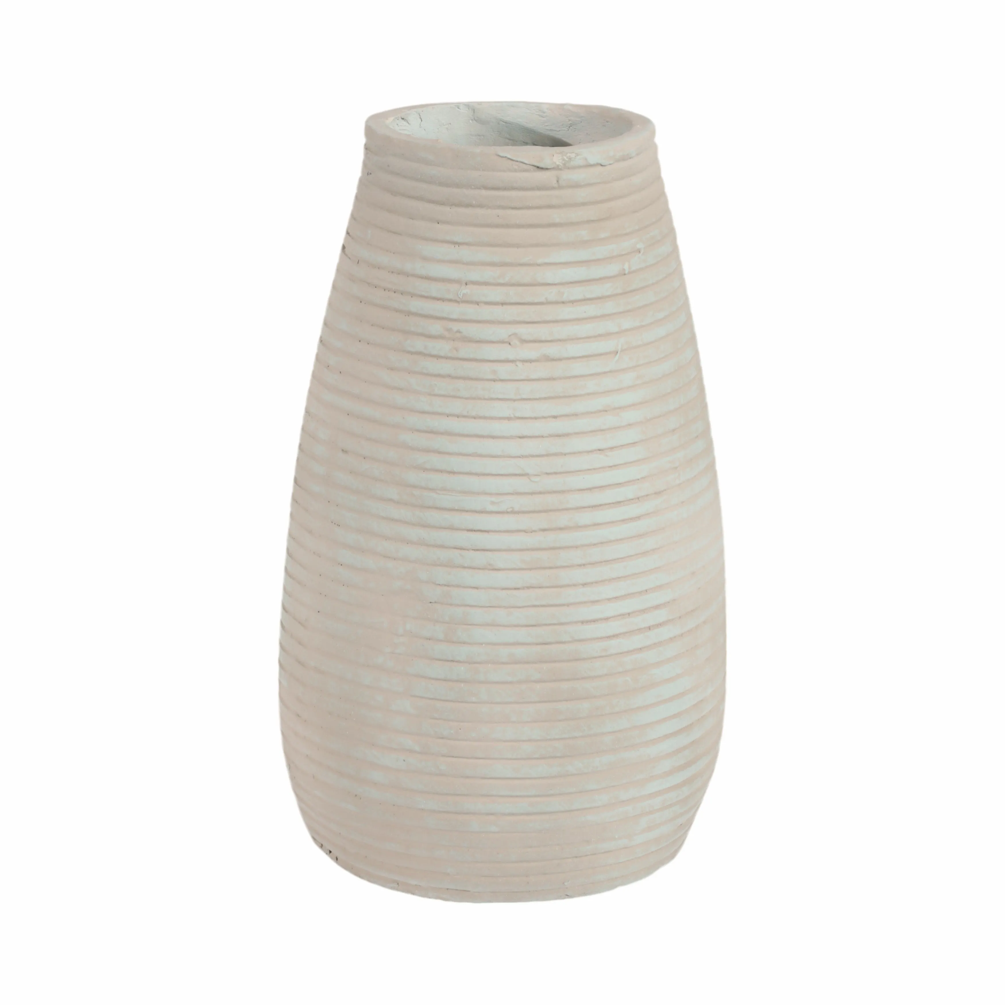 15" Padma Teal Medium Ecomix Vase