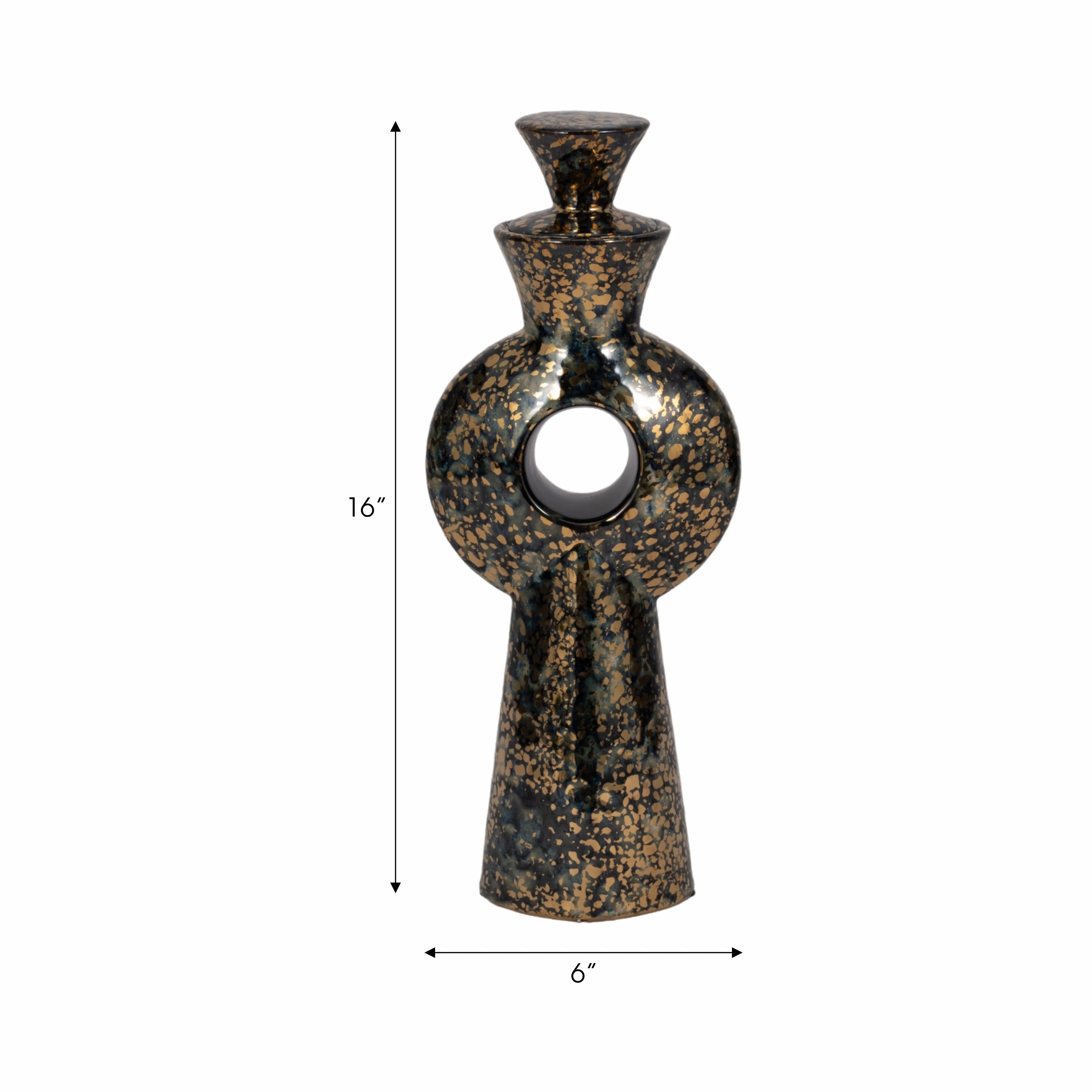 16" Clemes Large Ceramic Bottle