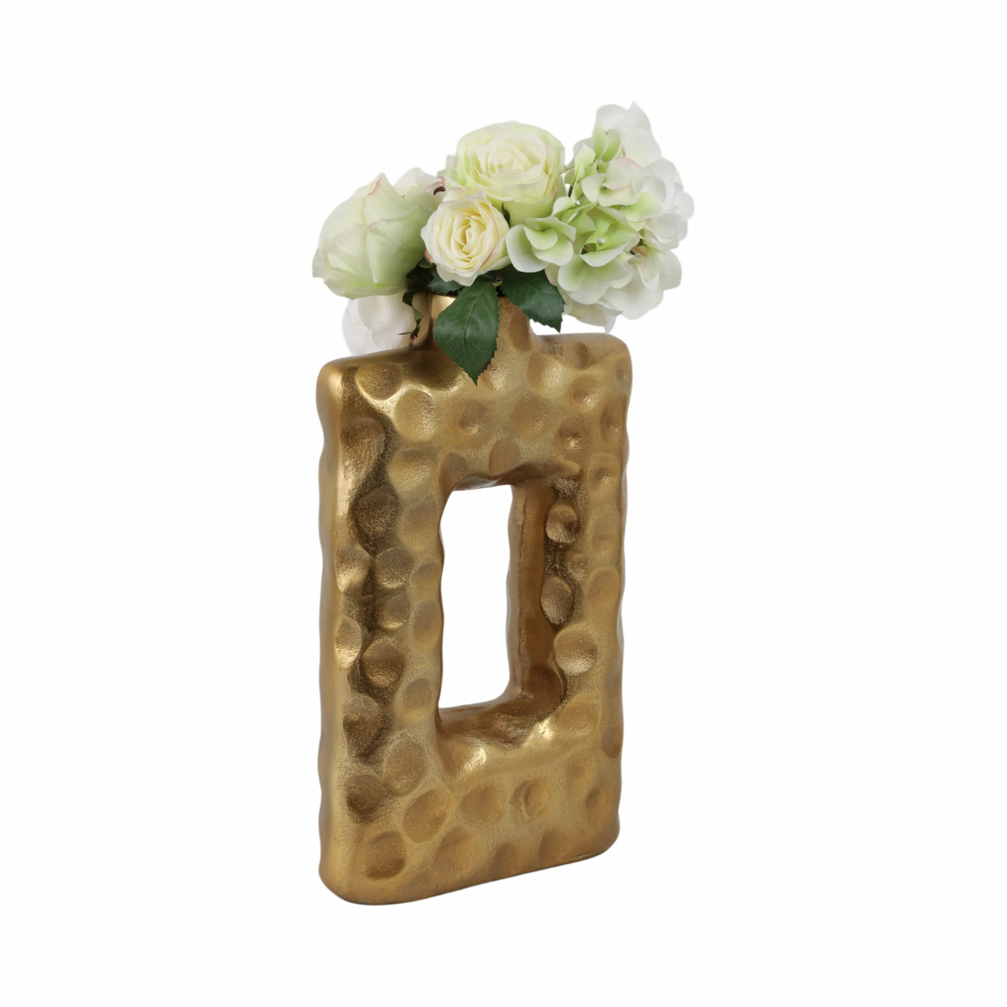 16" Rennes Small Gold Vase