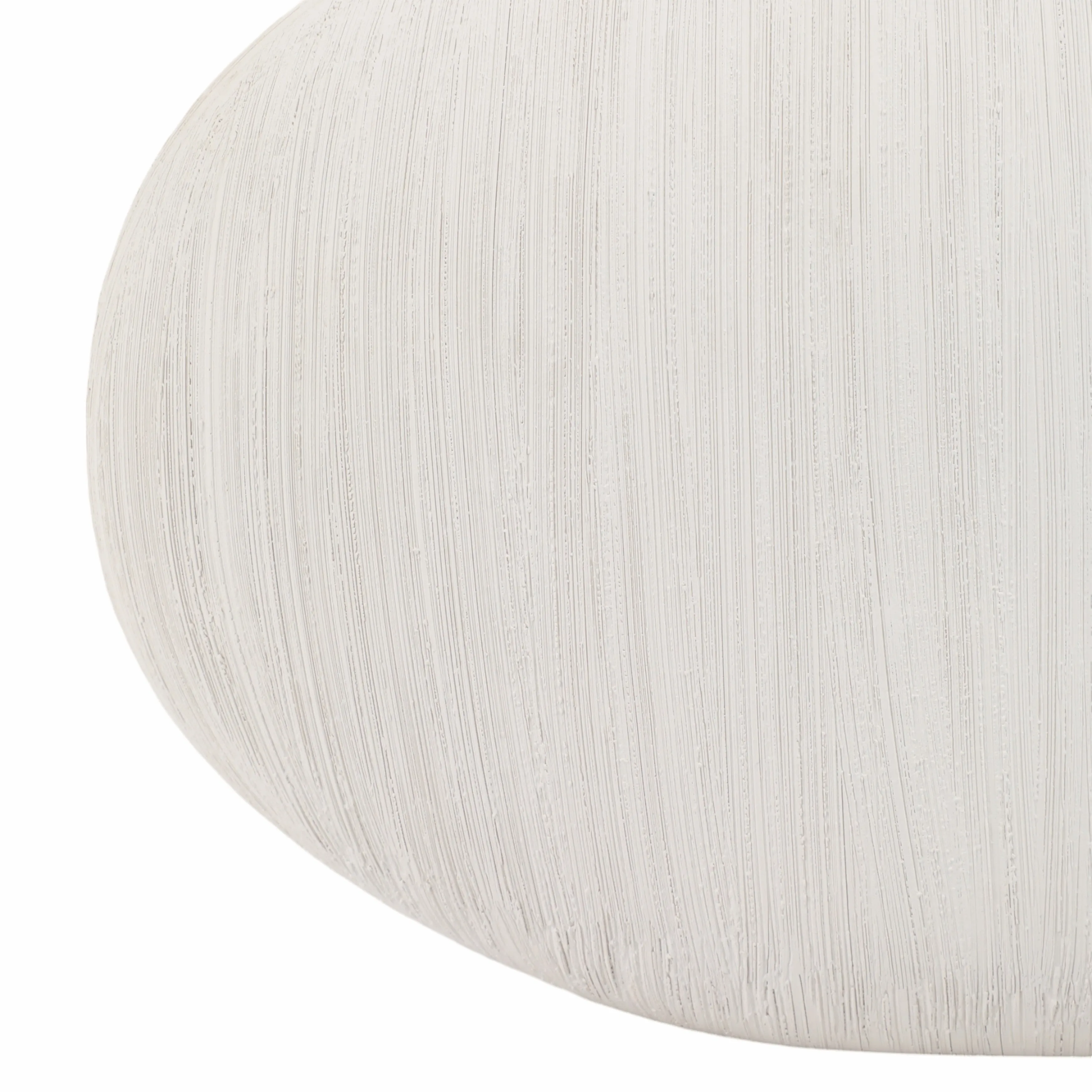 16x11" Cascais Small White Portugal Vase