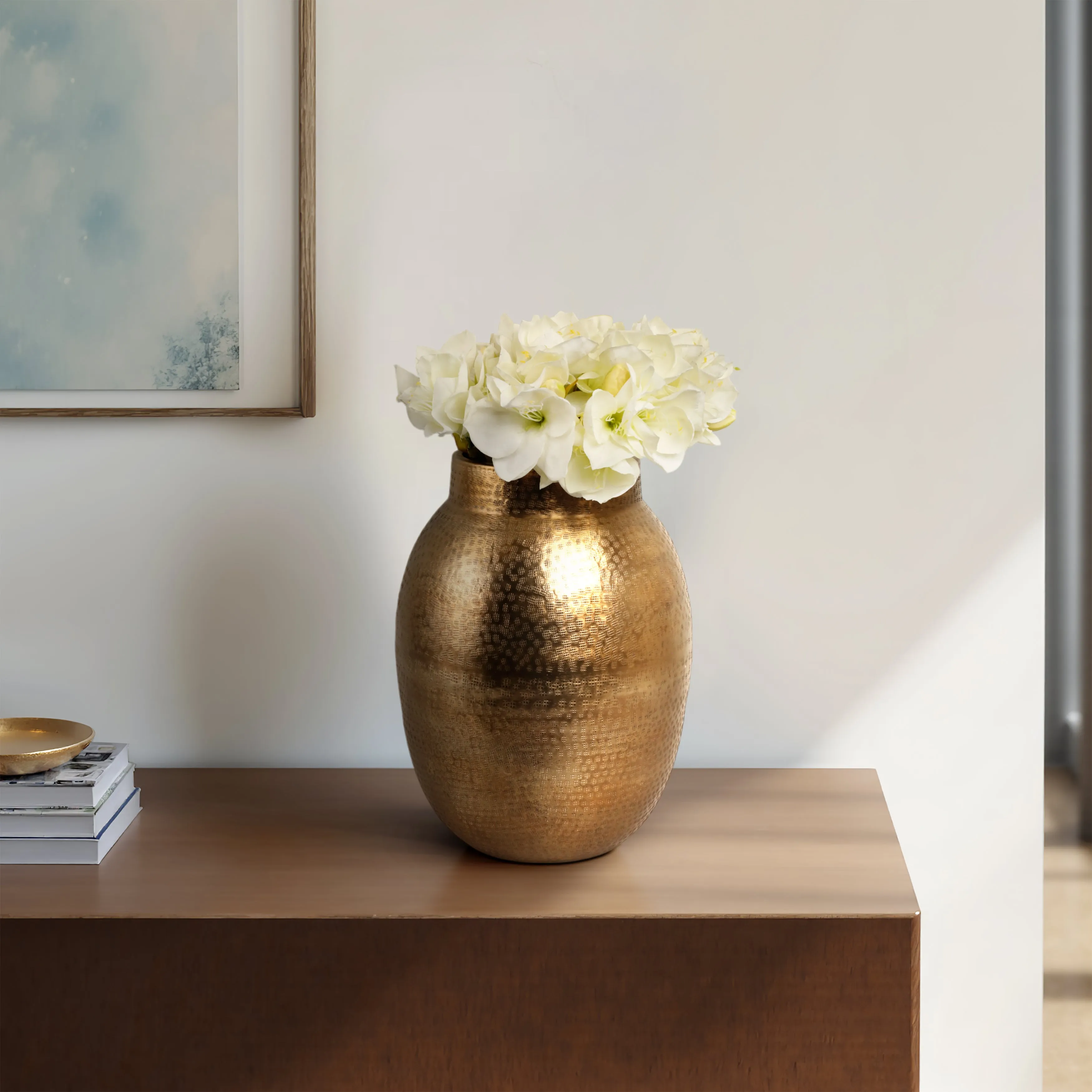 18" Noatak Small Bronze Vase