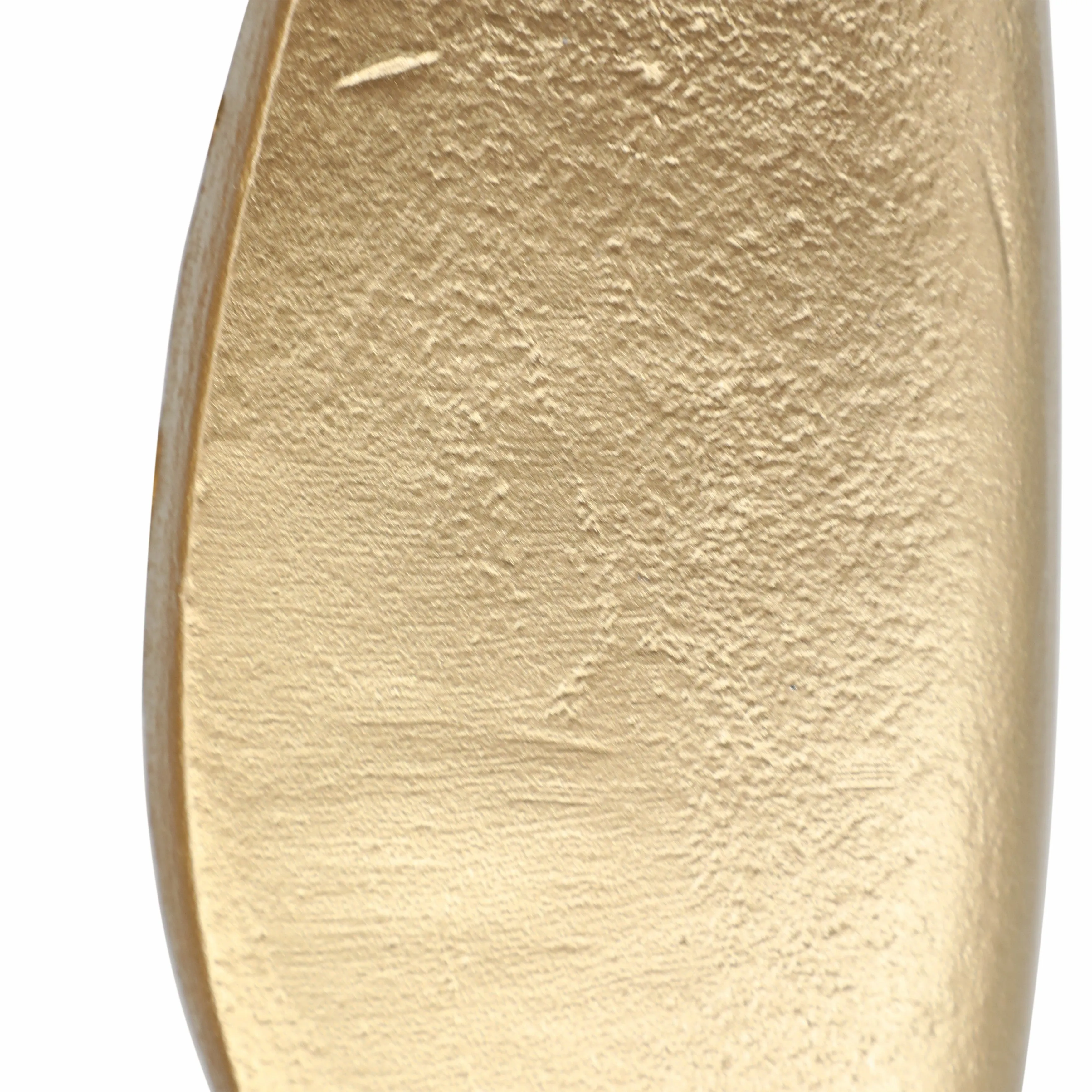 20" Carron Gold Metal Vase