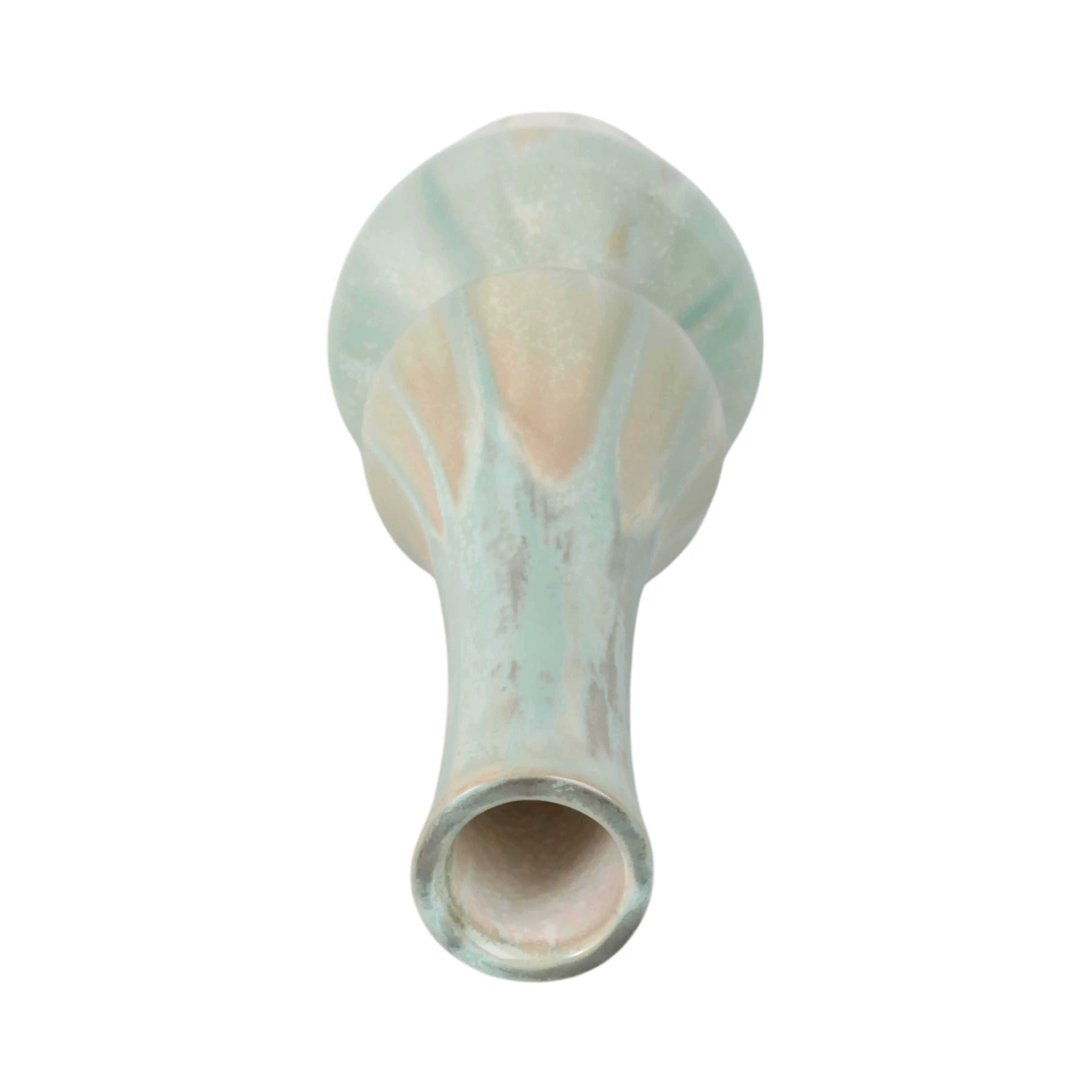 20" Everette Medium Green Ceramic Vase