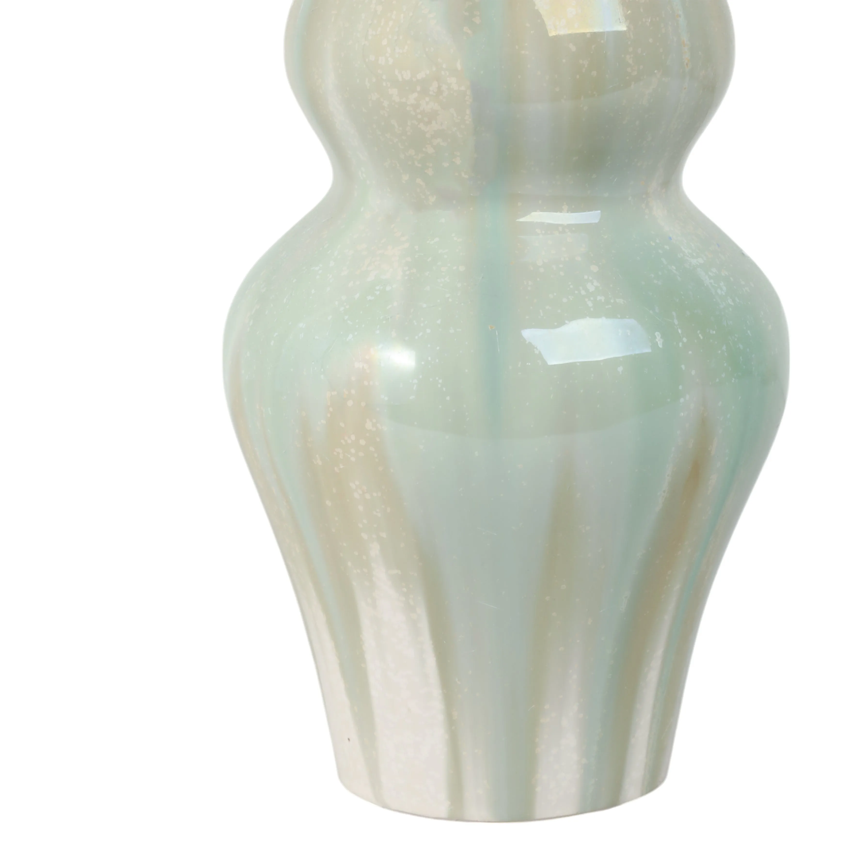 20" Everette Medium Green Ceramic Vase