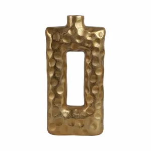 20" Renness Large Gold Vase