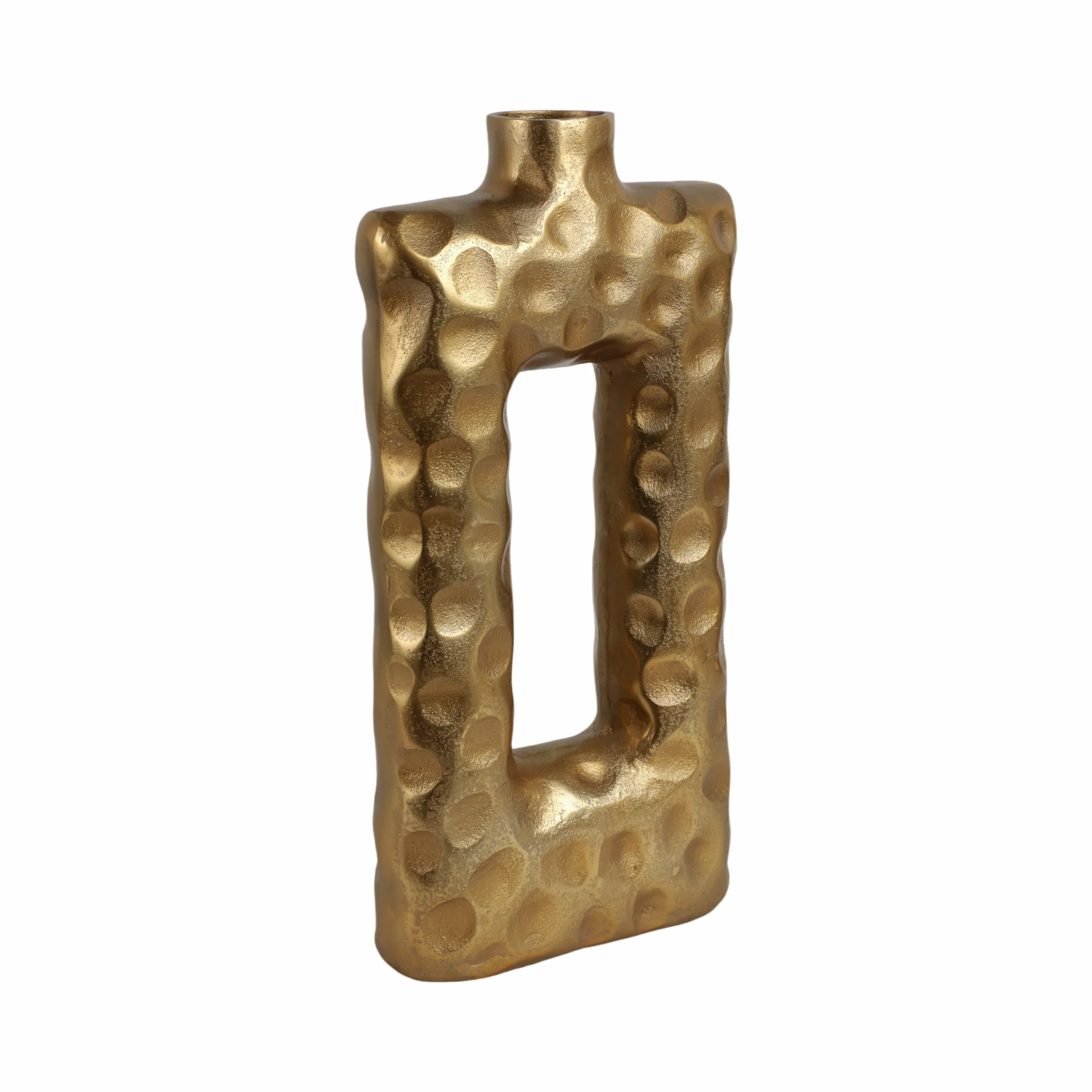 20" Renness Large Gold Vase