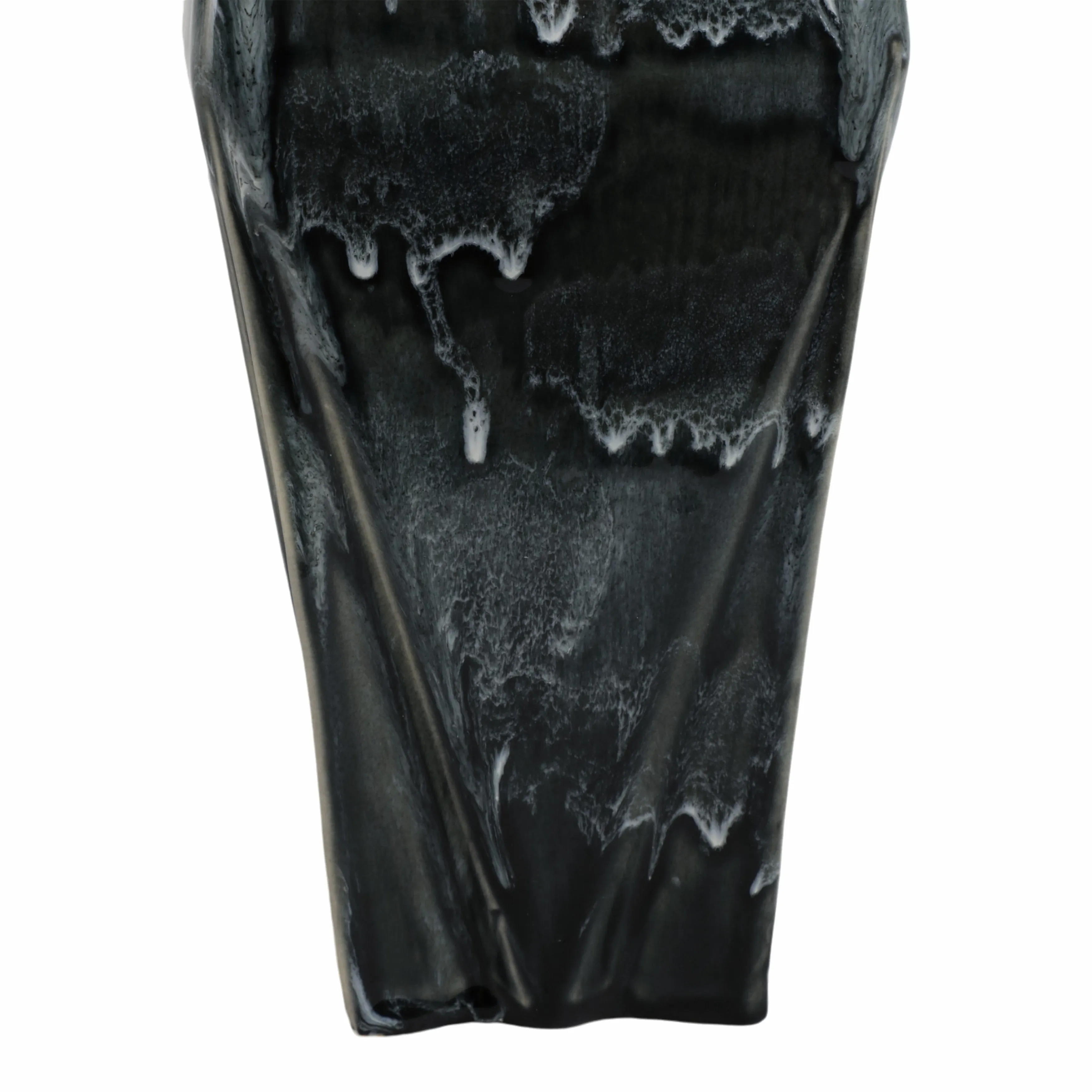 21" Bonney Small Grey Cer Vase