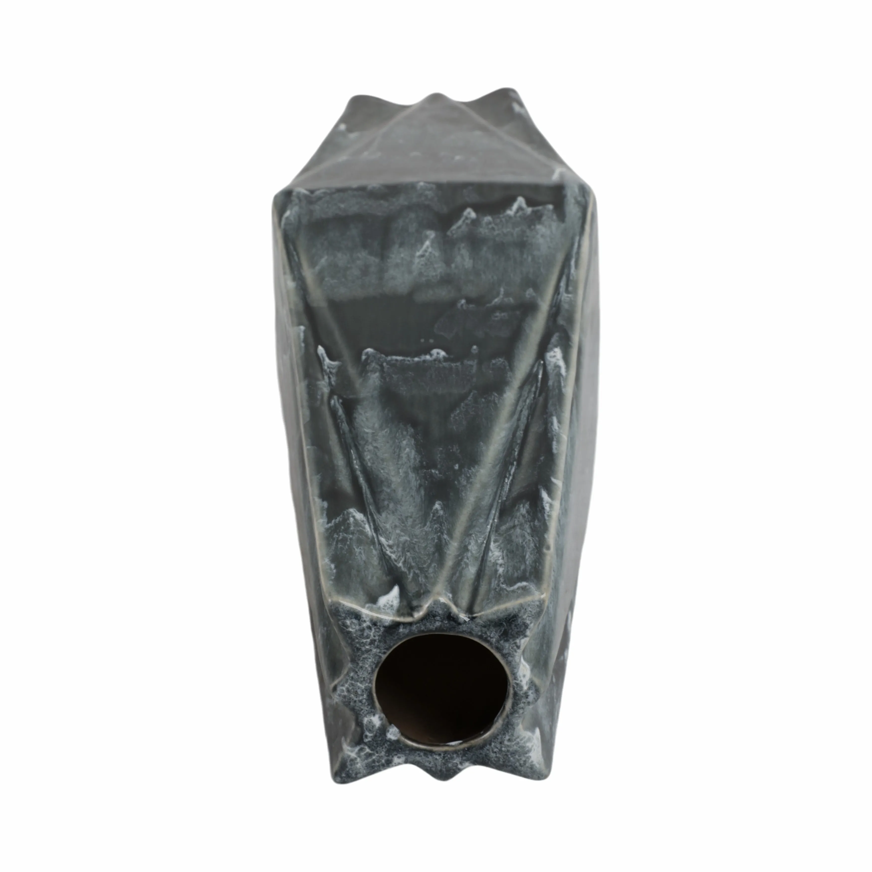 21" Bonney Small Grey Cer Vase
