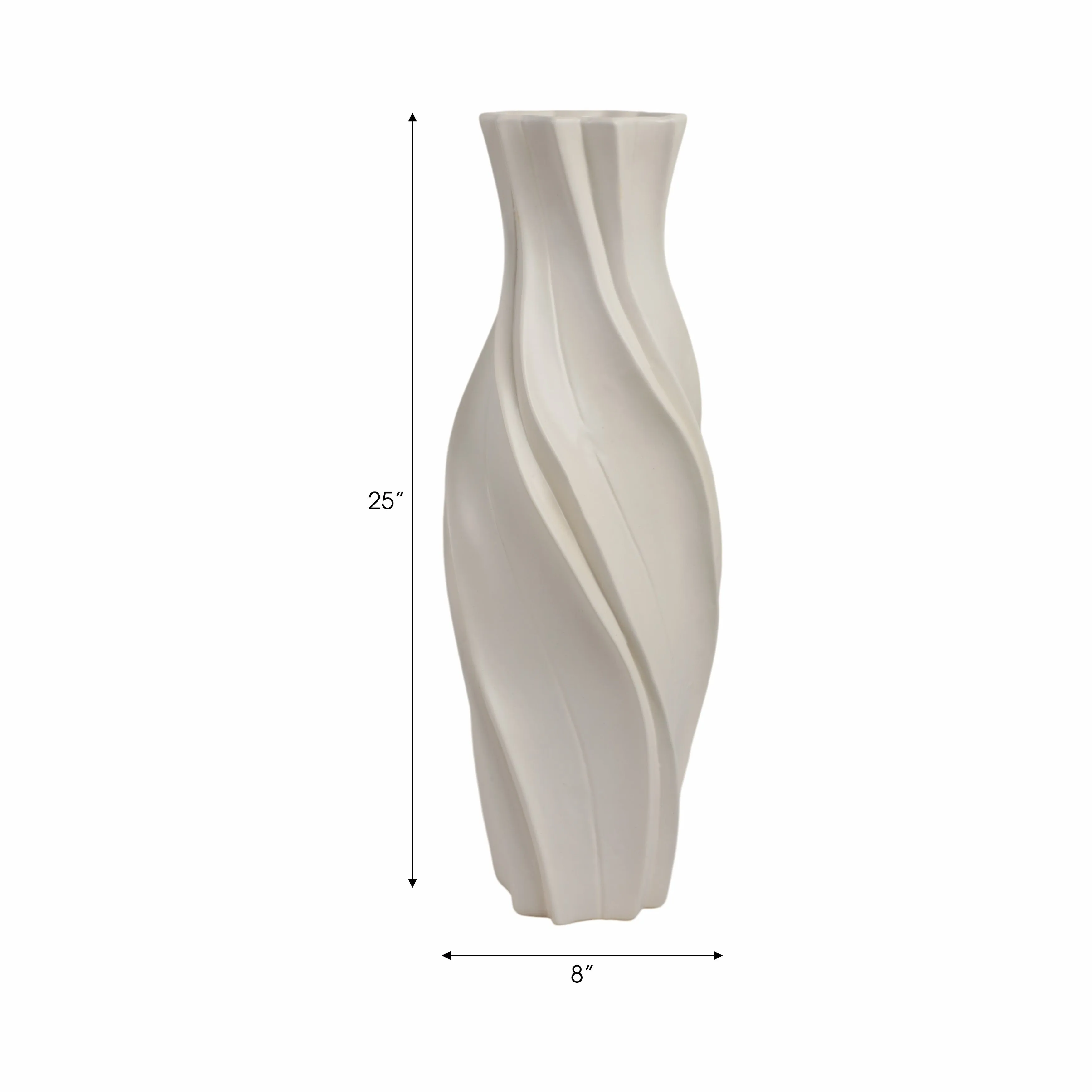 25" Dubuque Small Cer Vase