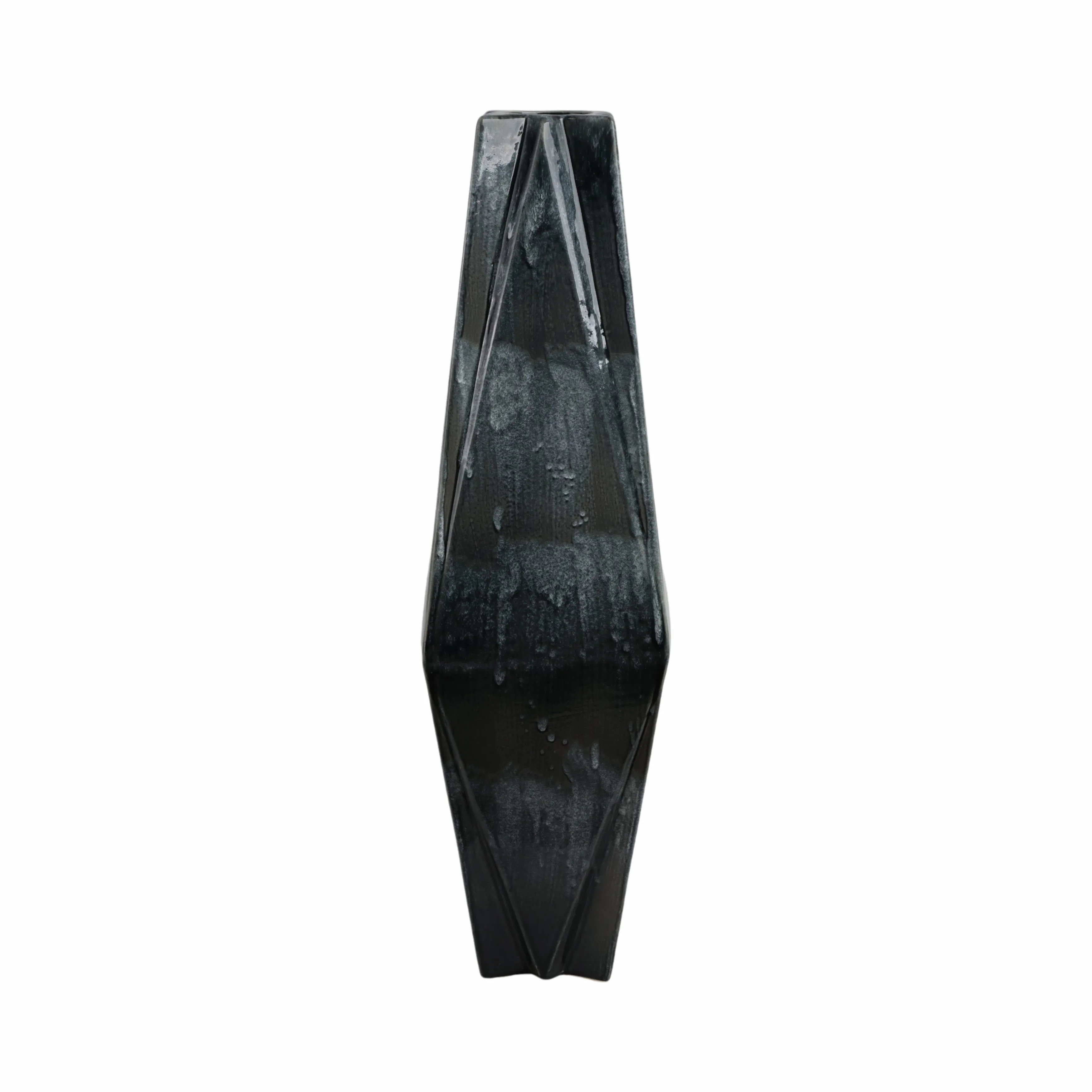 33" Bonney Large Grey Cer Vase