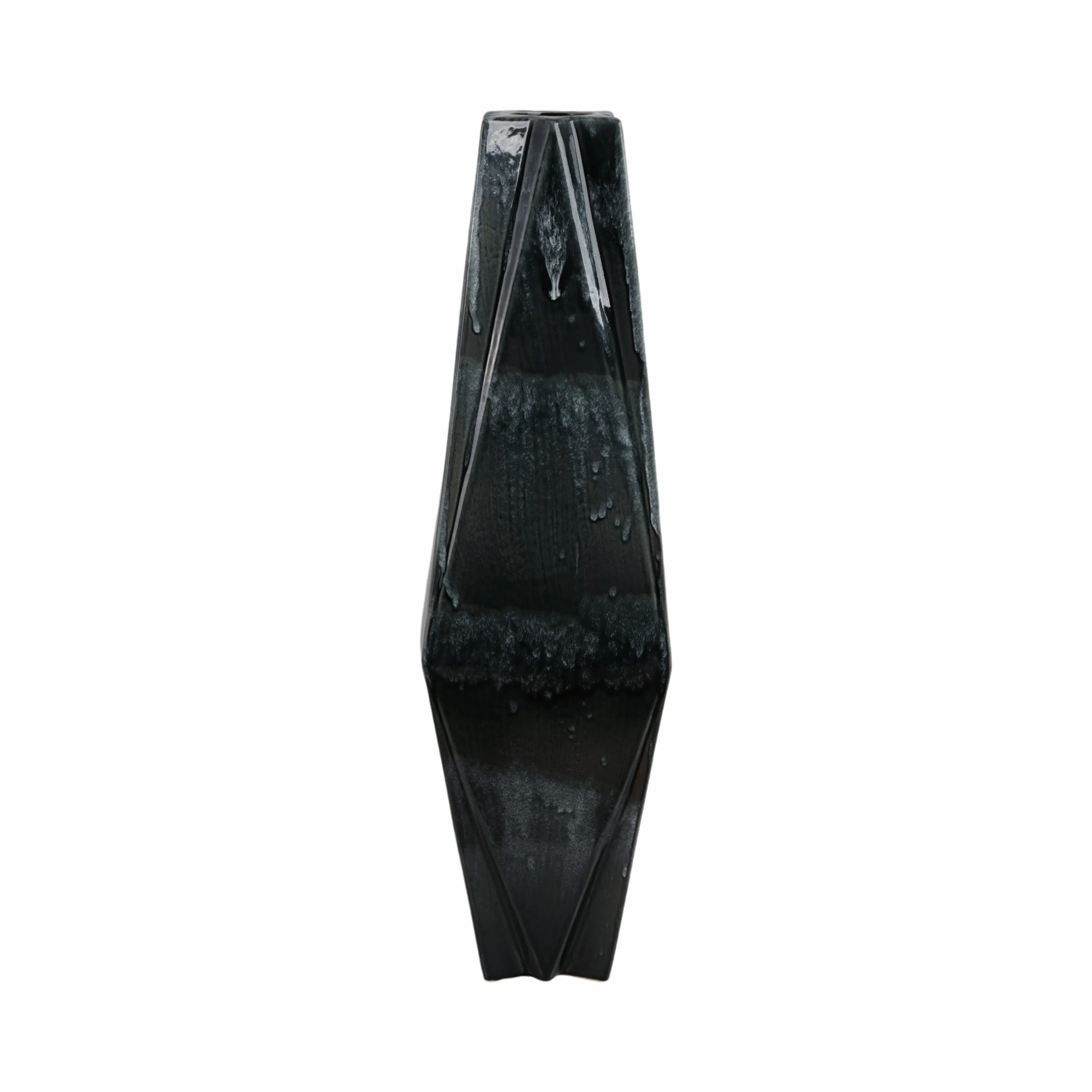 33" Bonney Large Grey Cer Vase