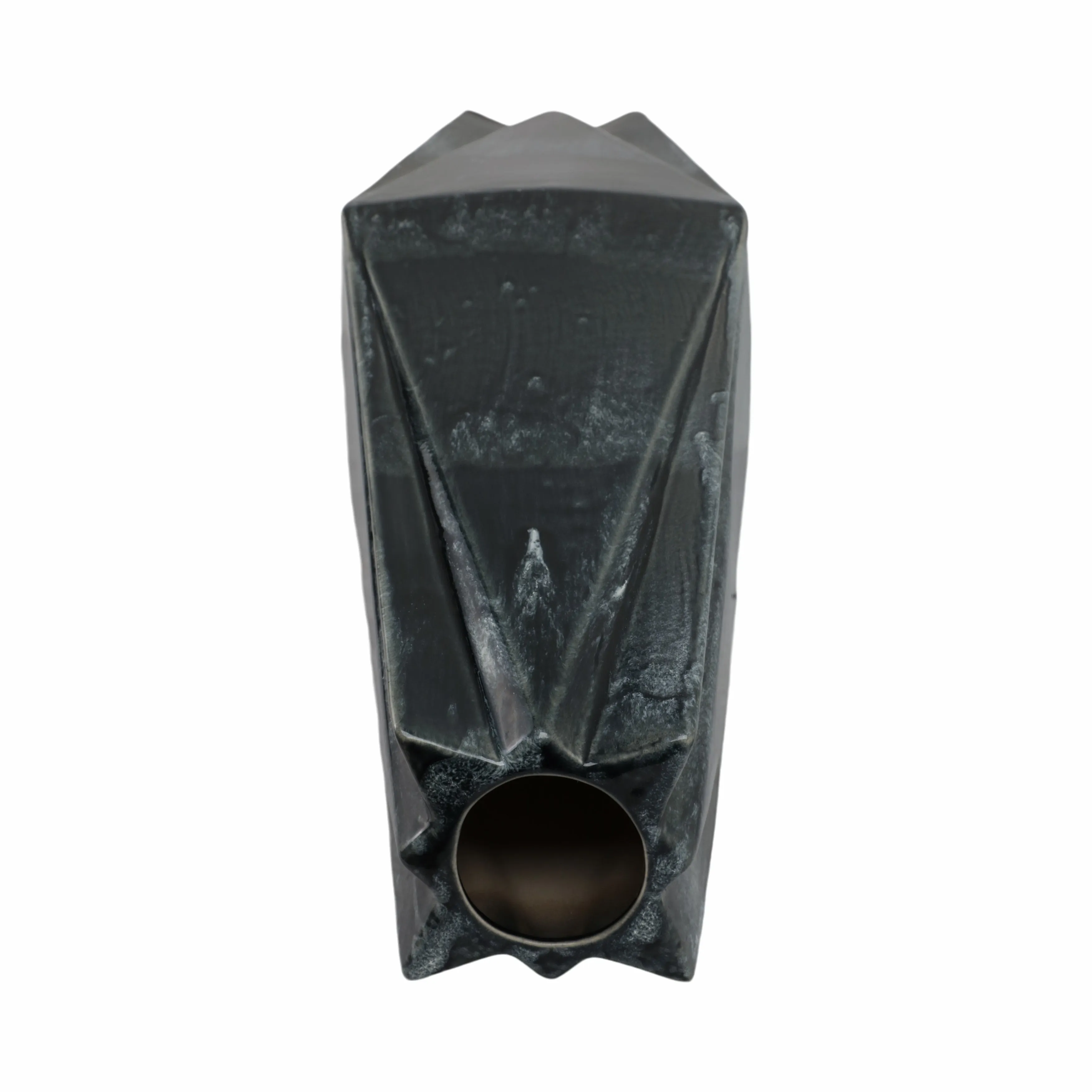33" Bonney Large Grey Cer Vase