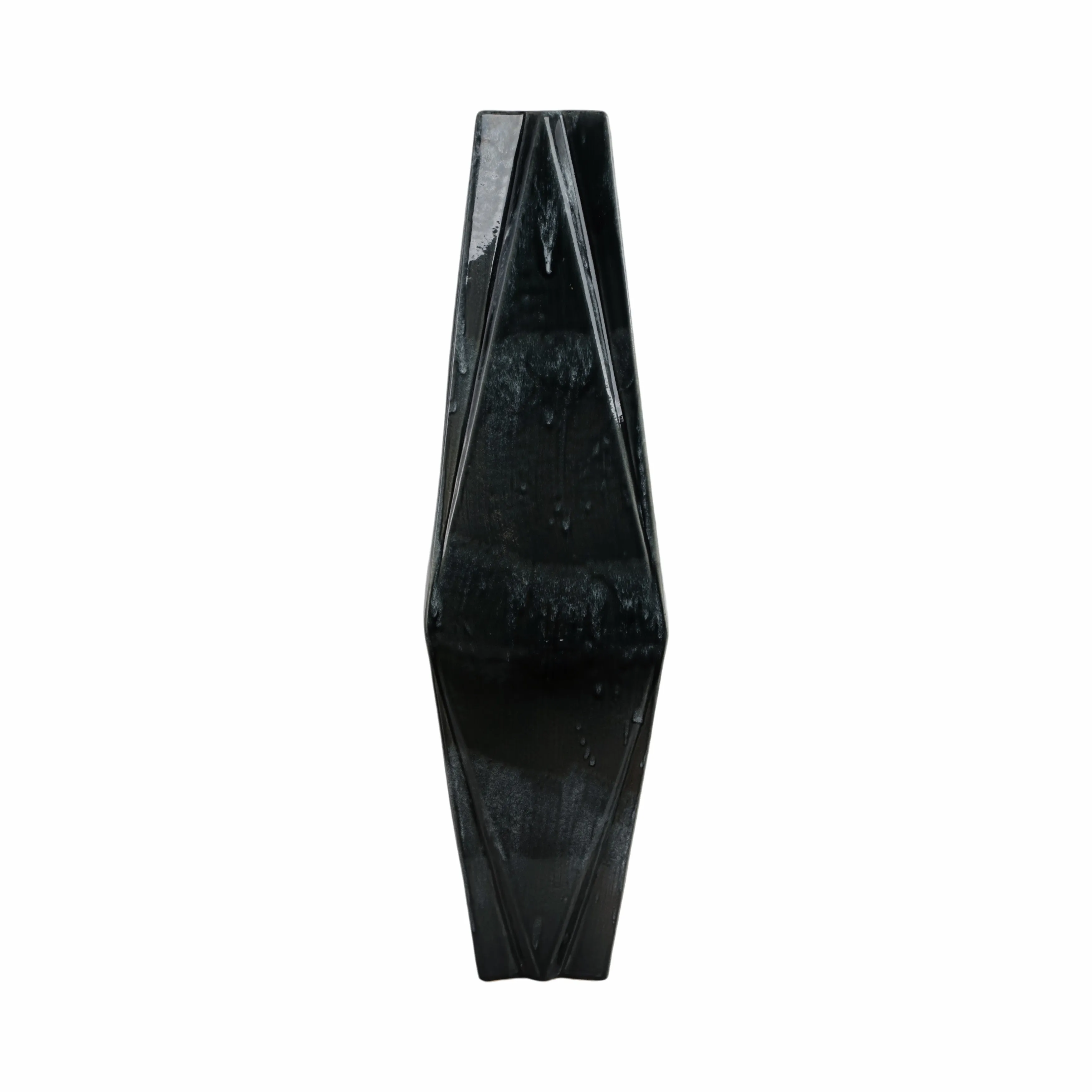 33" Bonney Large Grey Cer Vase