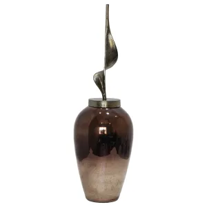 33" Feist Large Urn With Topper