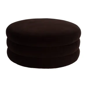 39X17 TRIPLE TIERED OTTOMAN, BROWN