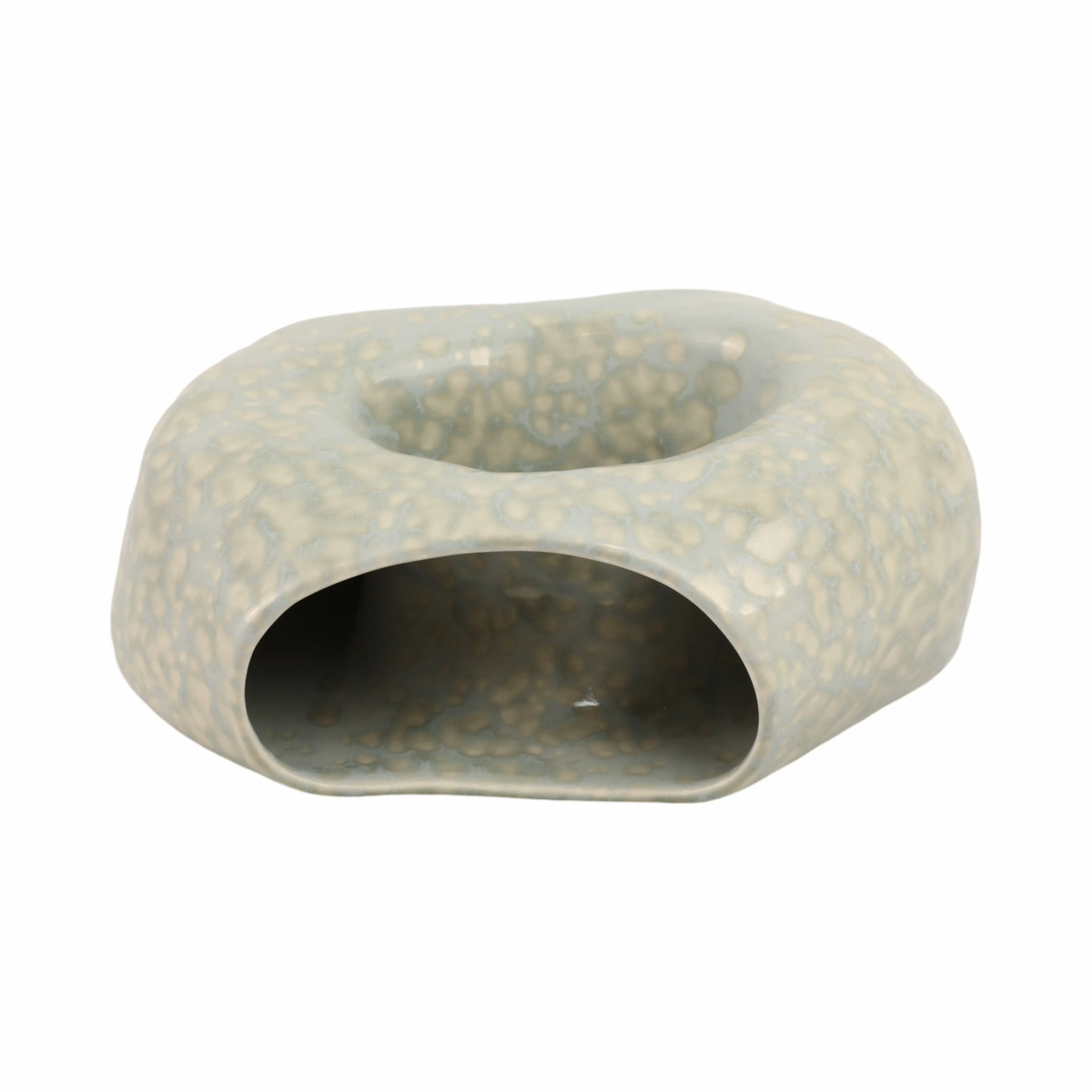 8" Amarante Small Abstract Round Portugal Vase