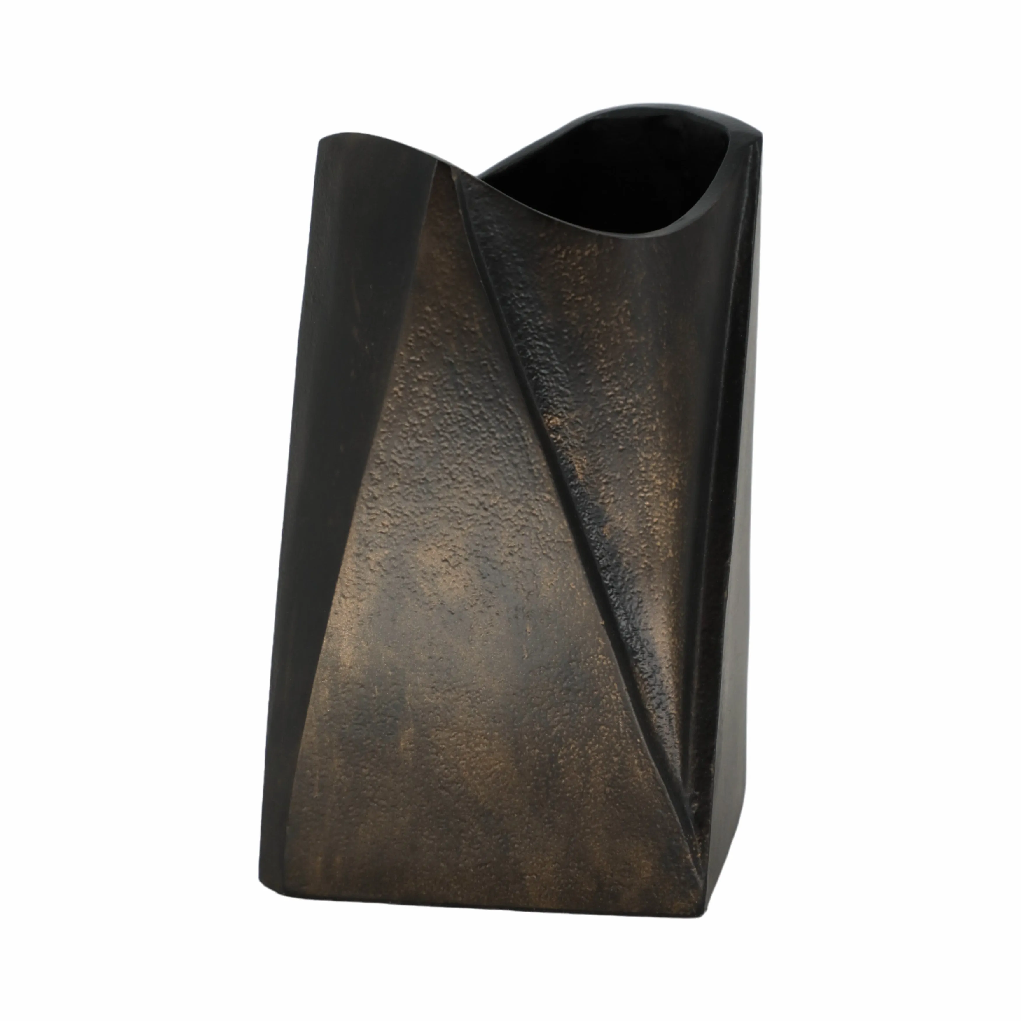 8" Fairbanks Small Metal Vase