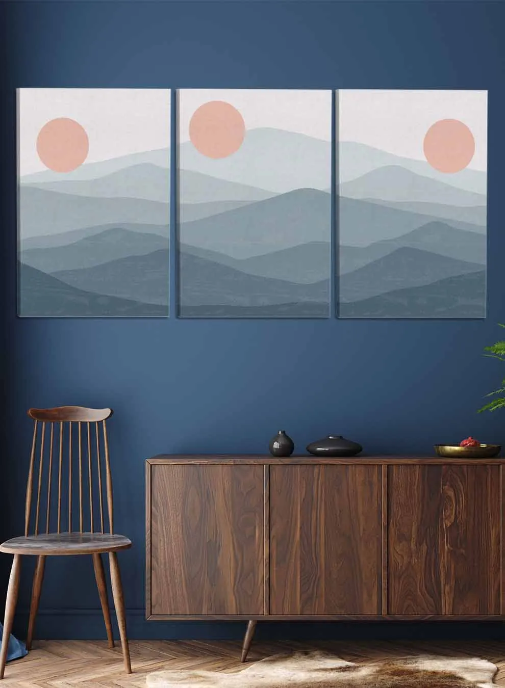 Abstract Aesthetic Boho Paintings(set of 3)