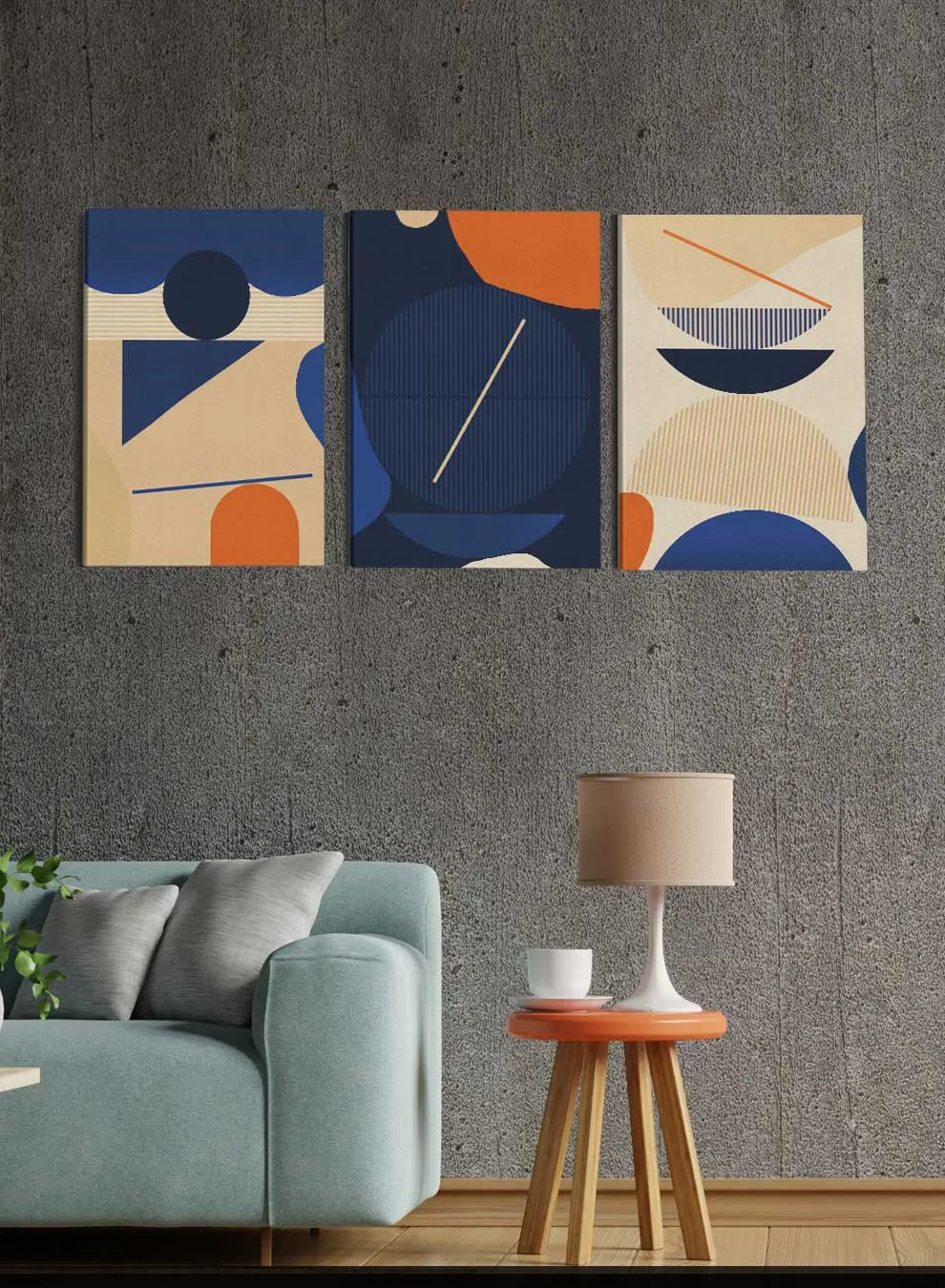 Abstract Artistic Contemporary Paintings(set of 3)
