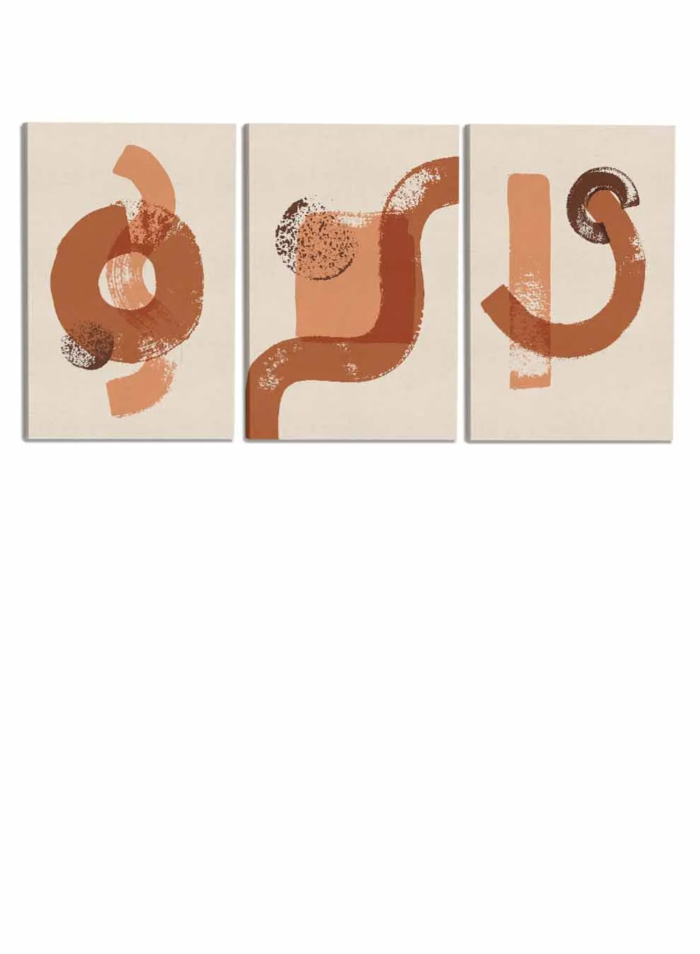 Abstract Brush Paintings(set of 3)