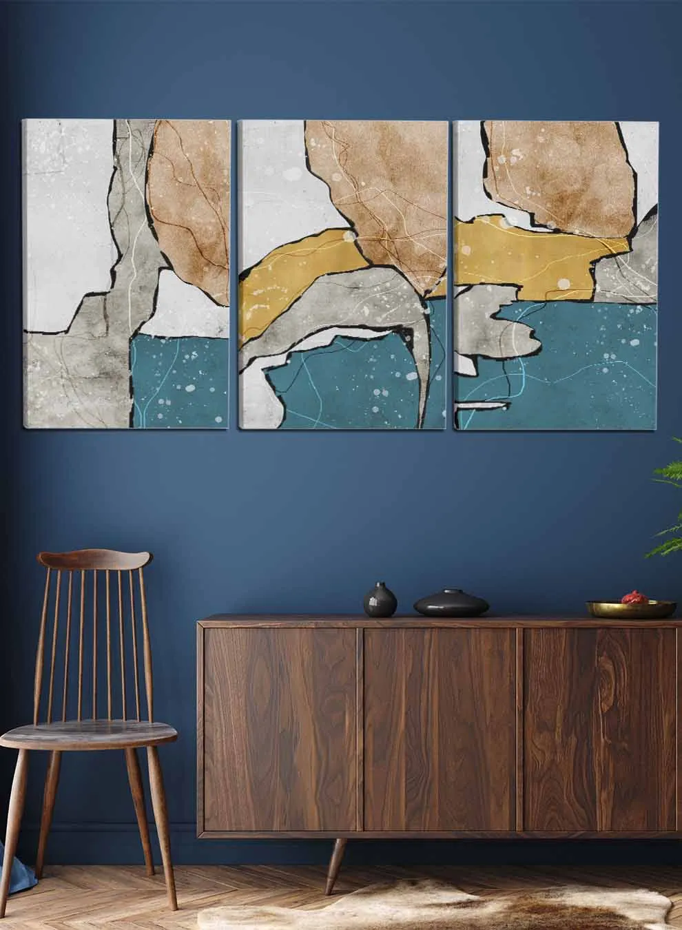 Abstract Creative Ink Paintings(set of 3)