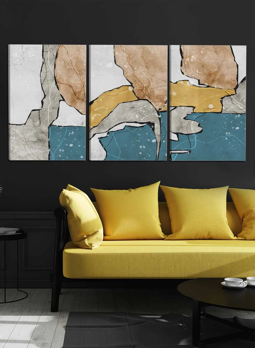 Abstract Creative Ink Paintings(set of 3)