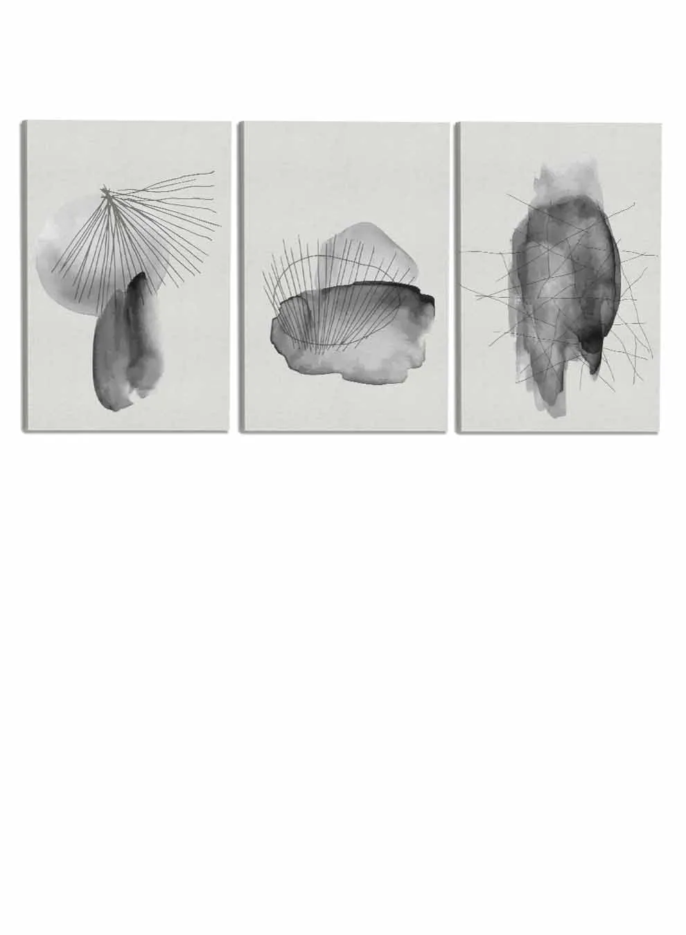 Abstract Hand Painted Paintings(set of 3)