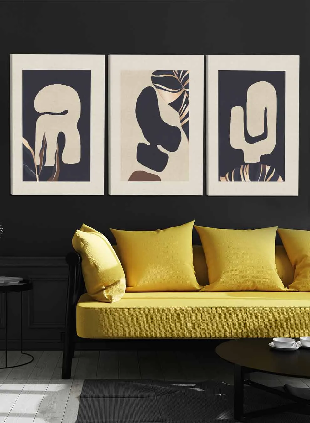 Abstract Modern Aesthetic Paintings(set of 3)