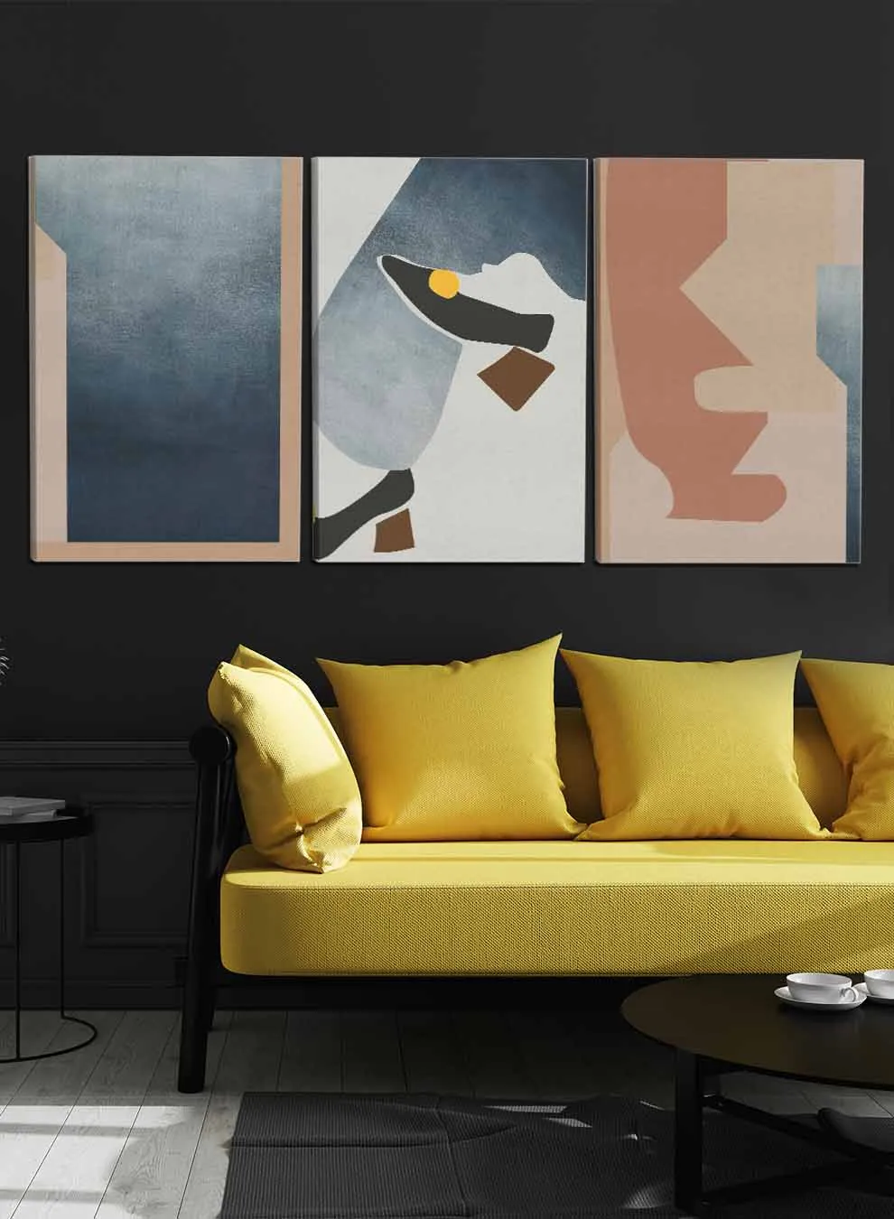 Abstract Murals Rugs Paintings(set of 3)