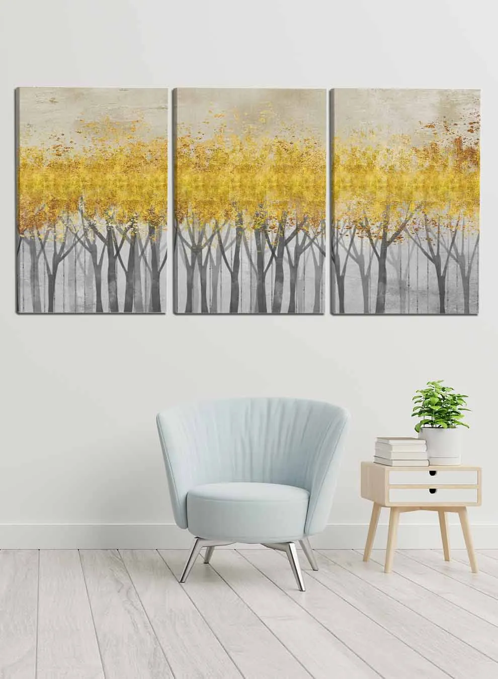 Abstract Watercolor Geode Paintings(set of 3)