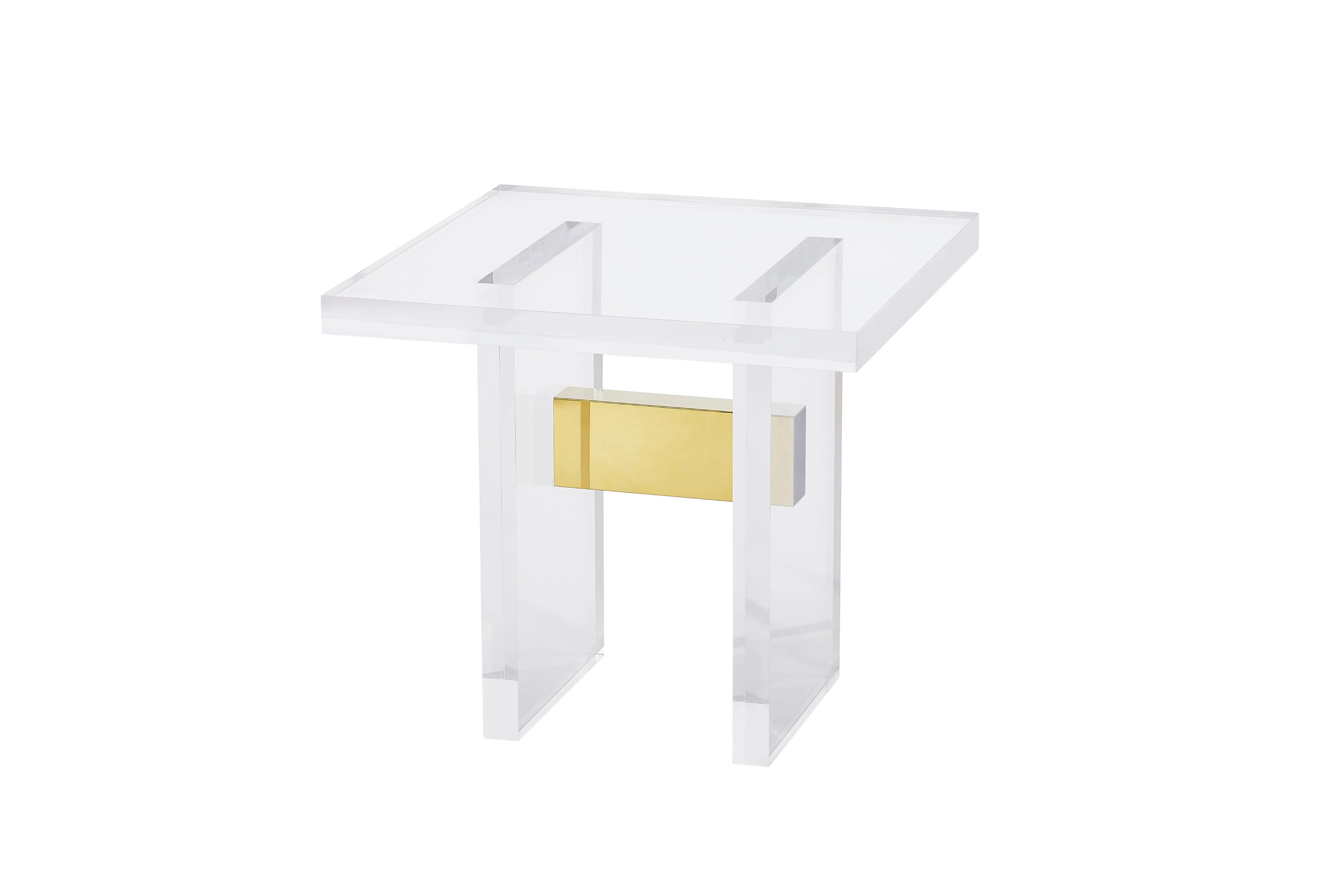 Acrylic side table