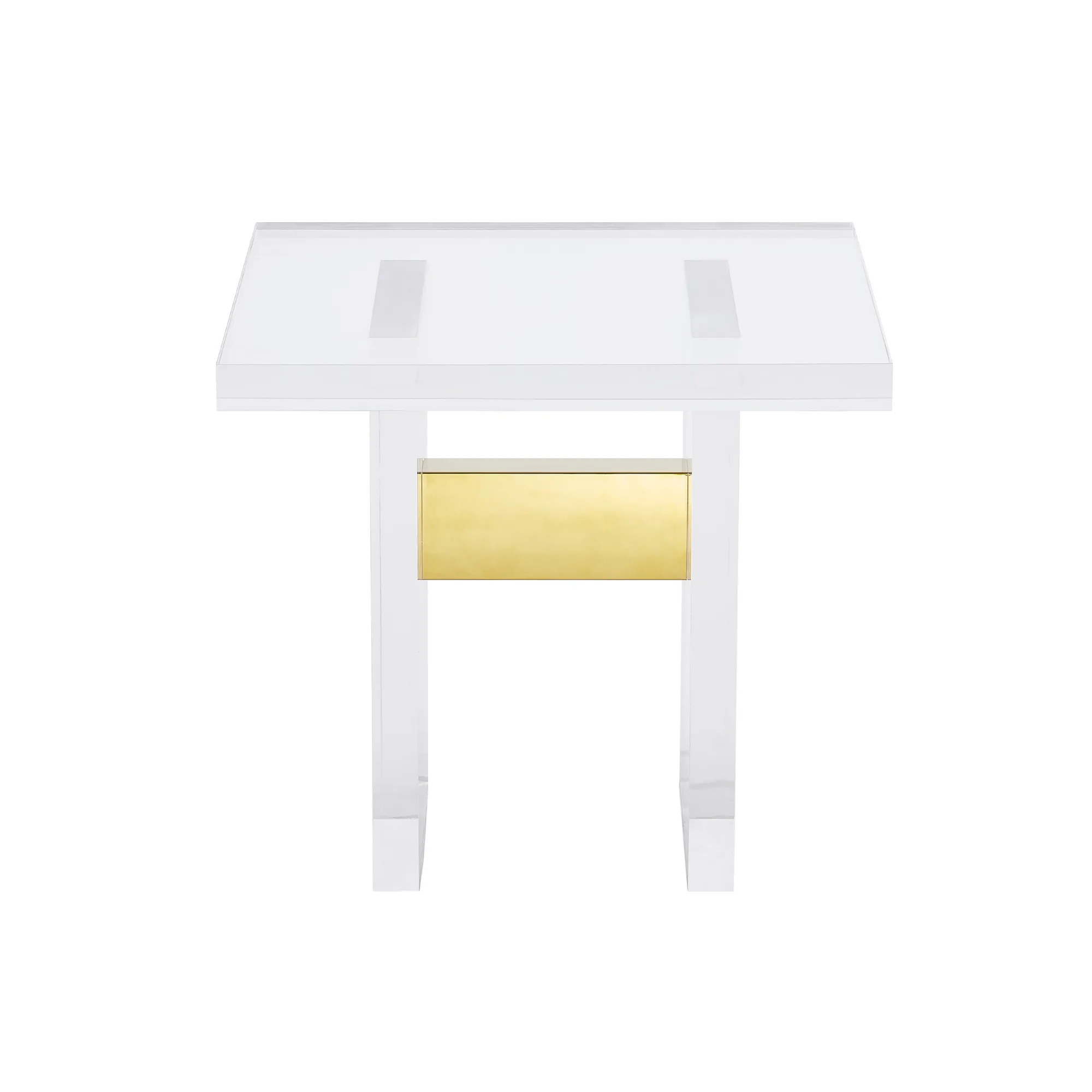 Acrylic side table