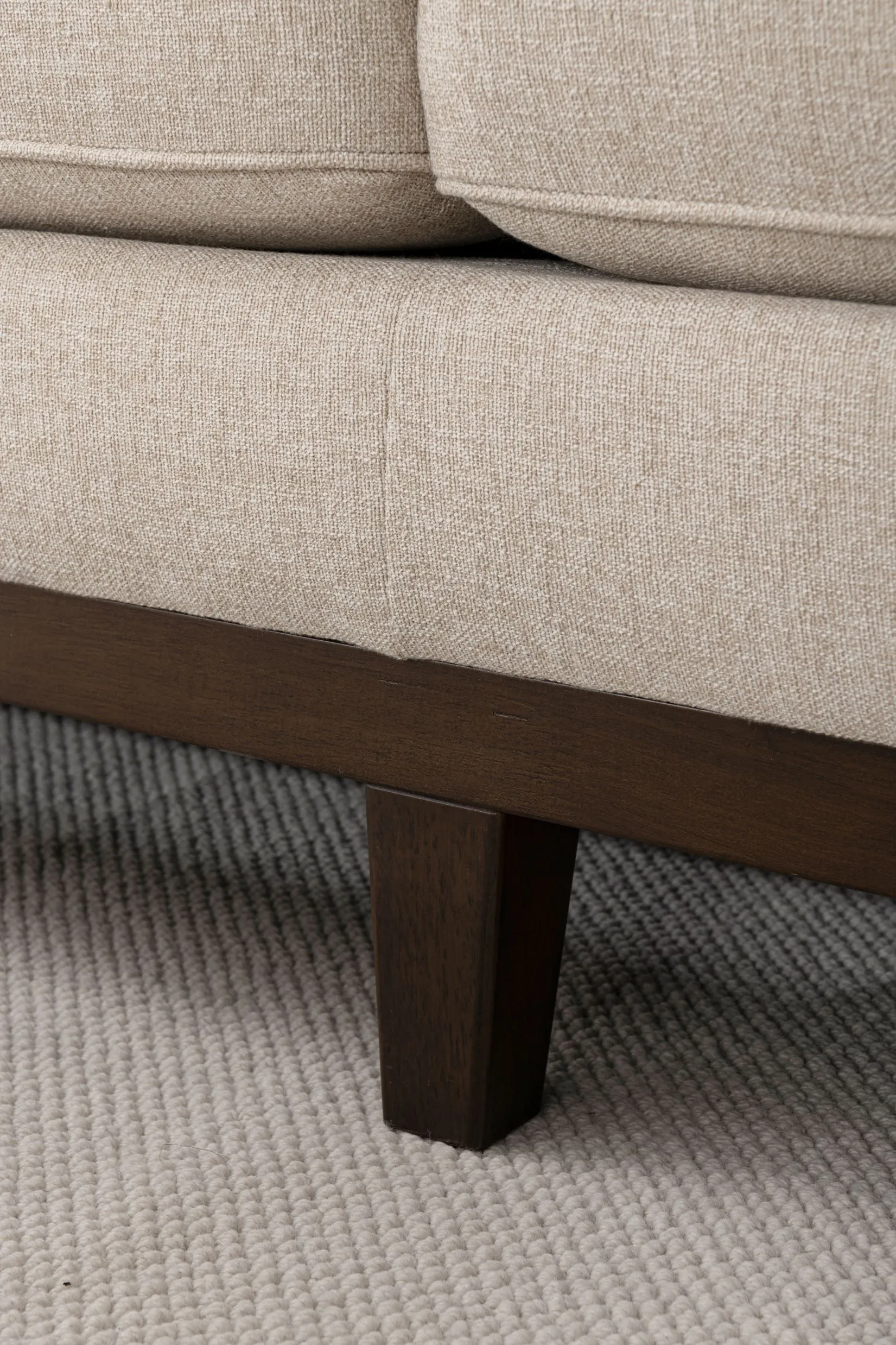 Ajda Beige Arm Chair