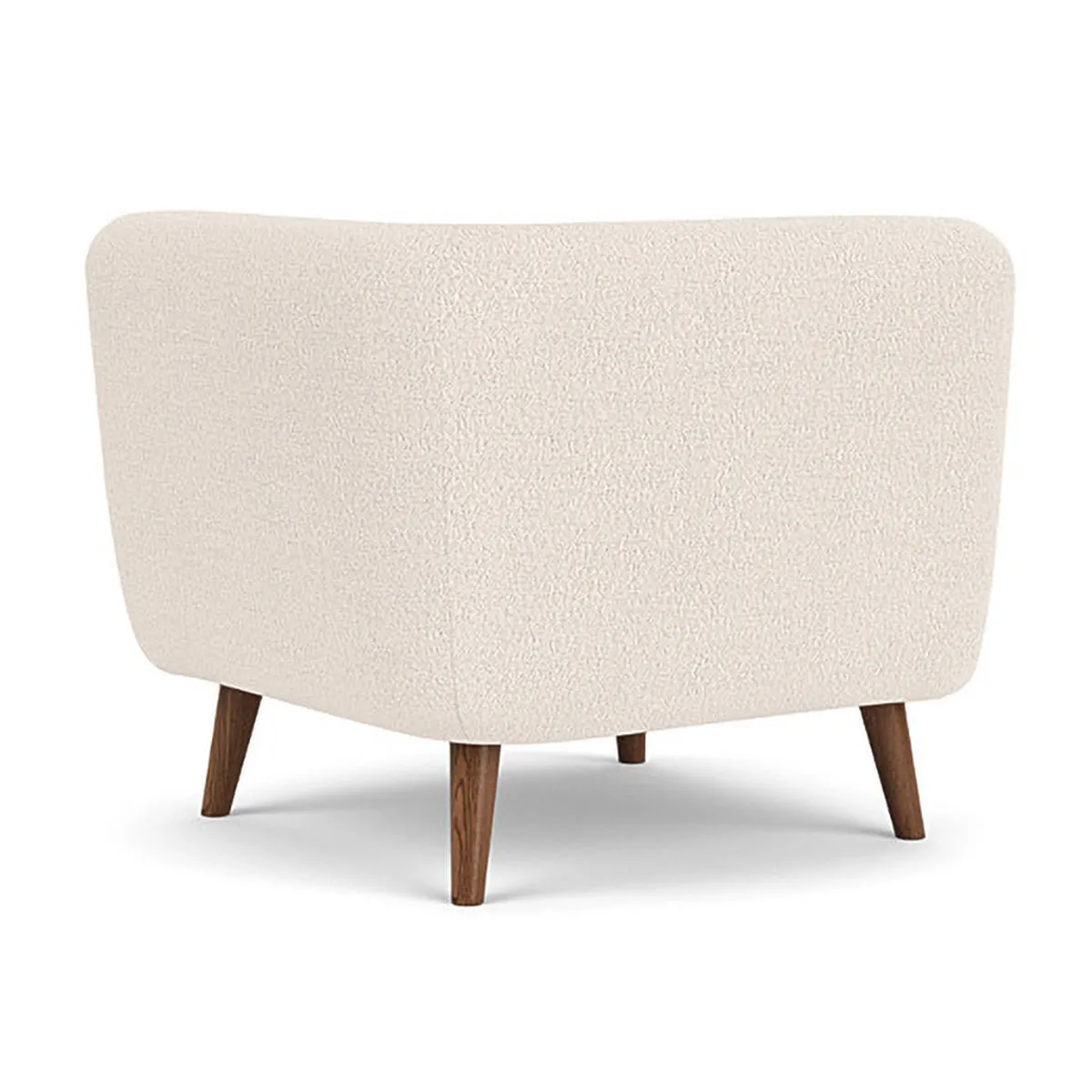 Alfred Boucle Left 1 Seater Modular Sofa